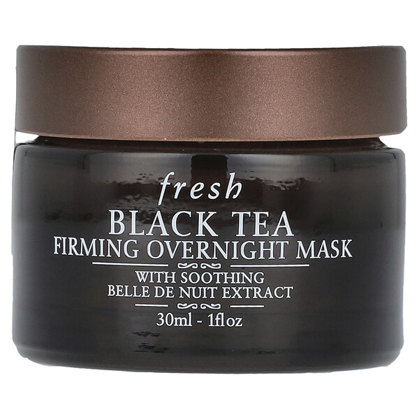 Black Tea Firming Overnight Beauty Mask, 1 fl oz (30 ml) Fresh