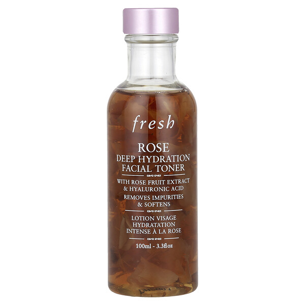 Rose, Deep Hydration Facial Toner, 3.3 fl oz (100 ml) Fresh