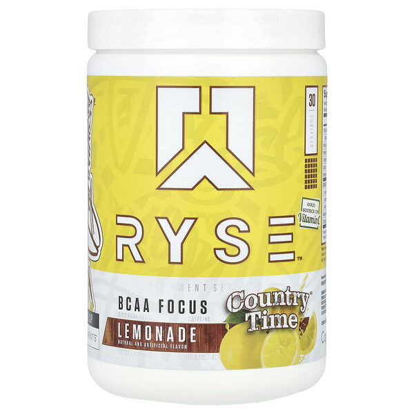 Element Series, BCAA Focus, Country Time®, Lemonade, 12.7 oz (Унции) (360 g) RYSE