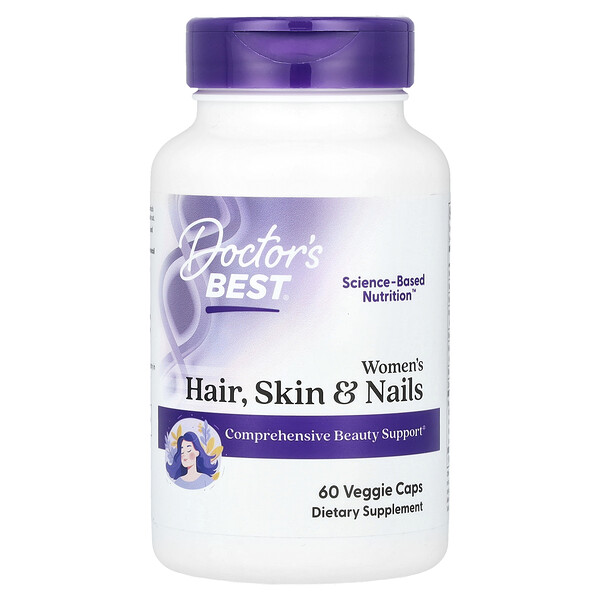 Women's Hair, Skin & Nails , 60 Veggies Caps Doctor's Best