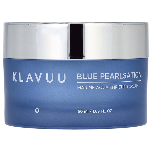 Blue Pearlsation, Marine Aqua Enriched Cream, 1.69 fl oz (50 ml) KLAVUU