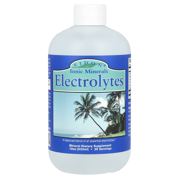 Electrolytes, 18 oz (Унции) (533 ml) Eidon Ionic Minerals