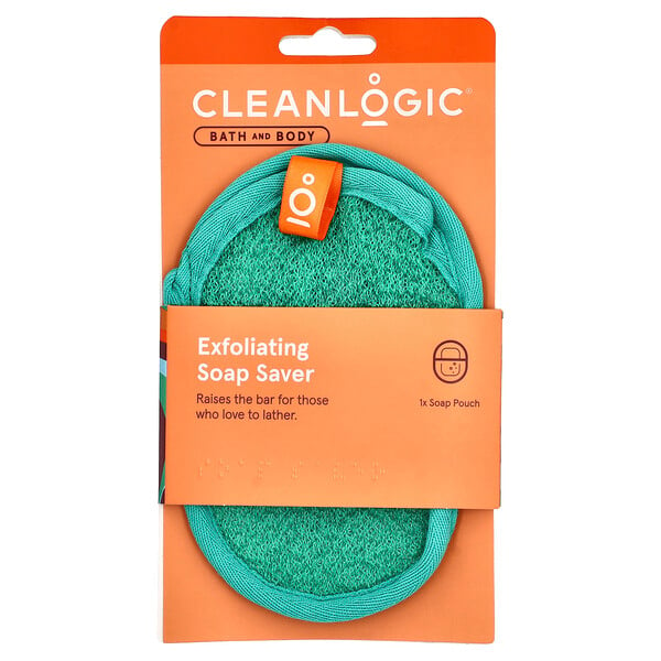 Bath and Body, Exfoliating Soap Saver, 1 Count Clean Logic