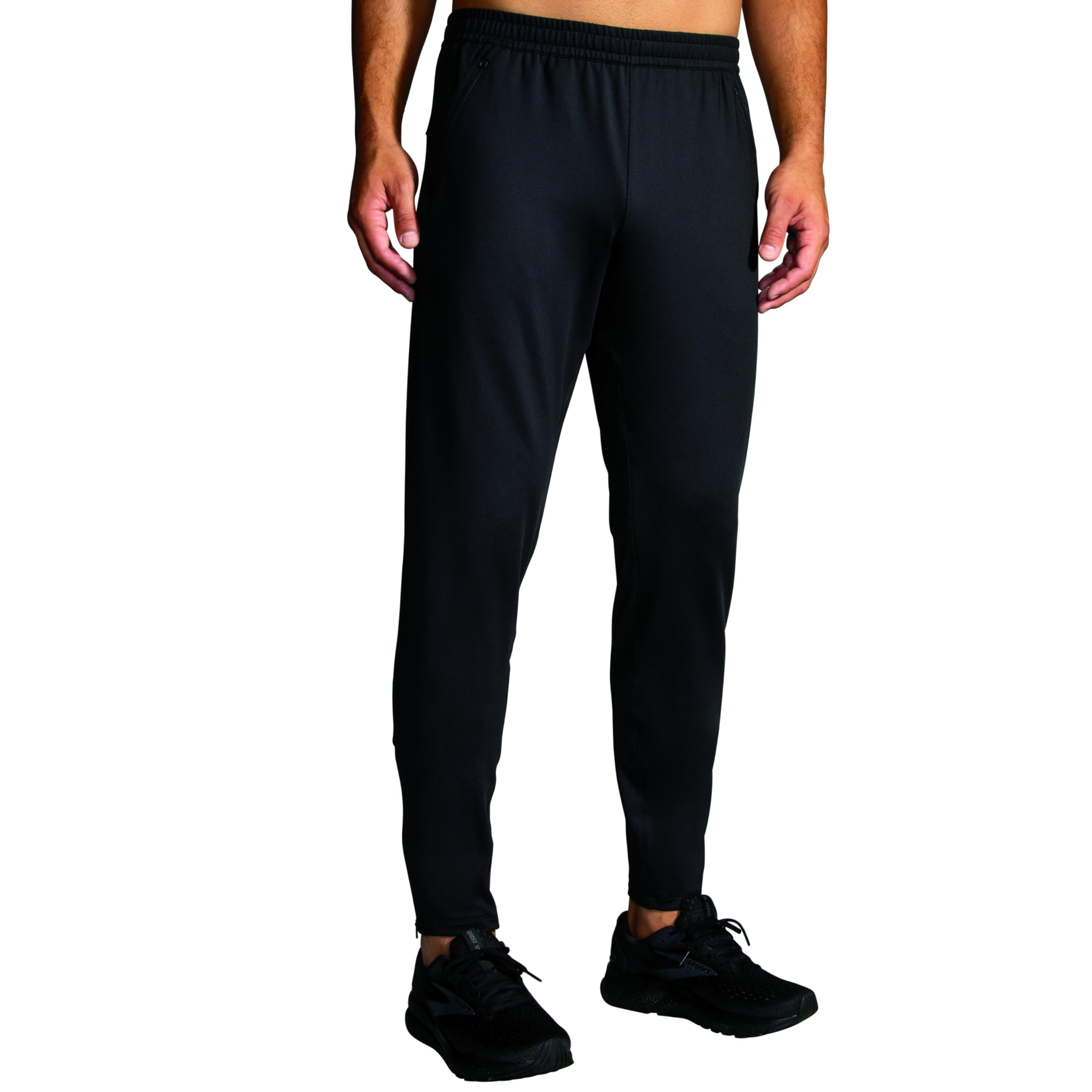 Брюки Brooks Spartan Pant 2.0 из легкой ткани с карманами и эластичной резинкой на талии Brooks