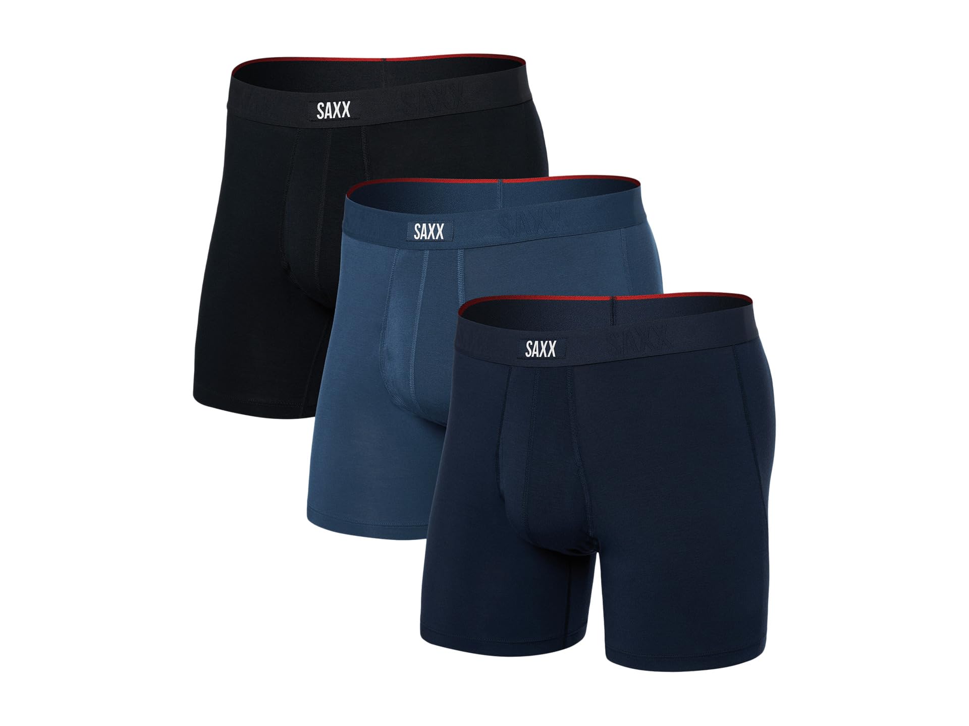 Мужские Трусы SAXX Vibe Extra Super Soft Boxer Brief Fly 3-Pack SAXX