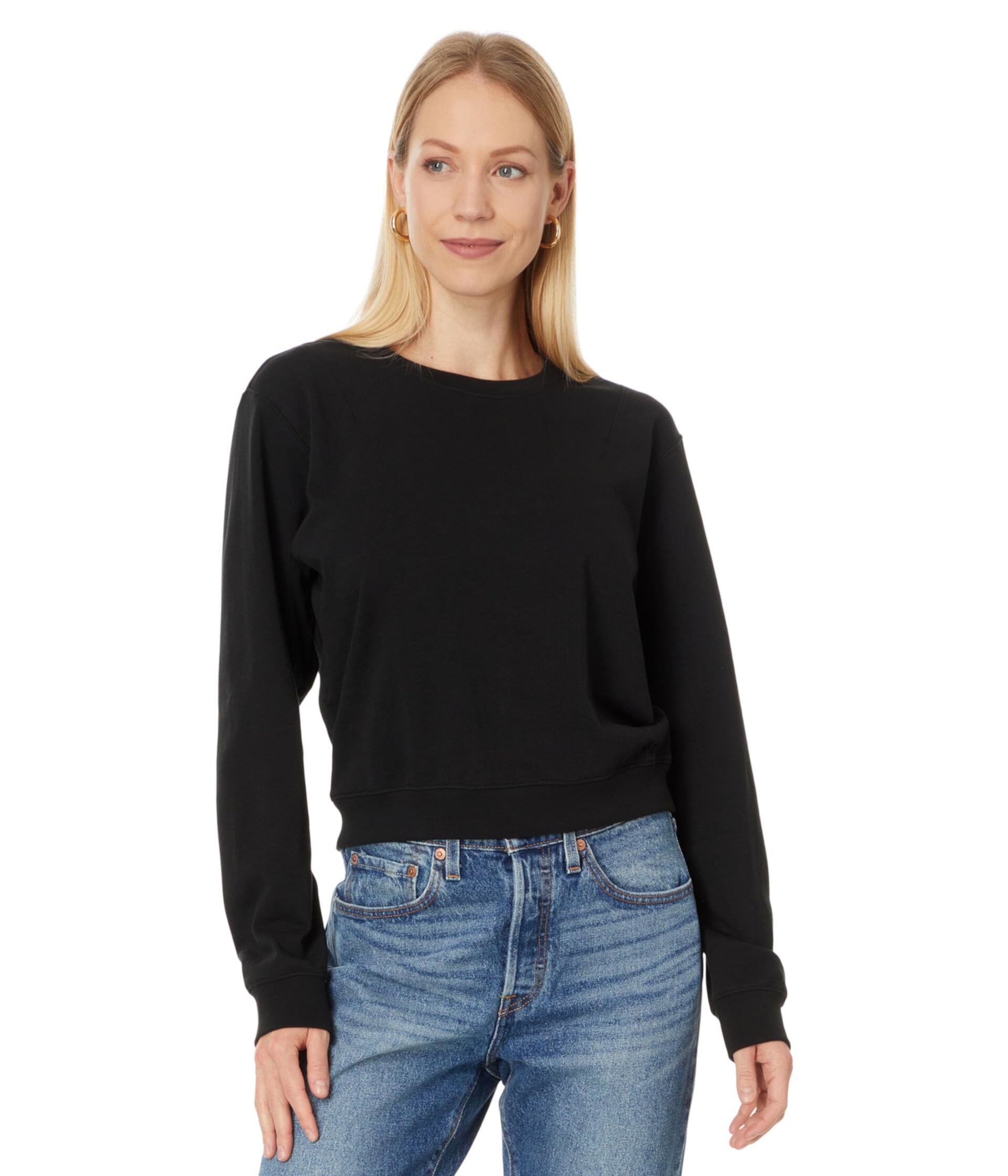 Женский Пуловер Lilla P Shrunken Sweatshirt Lilla P