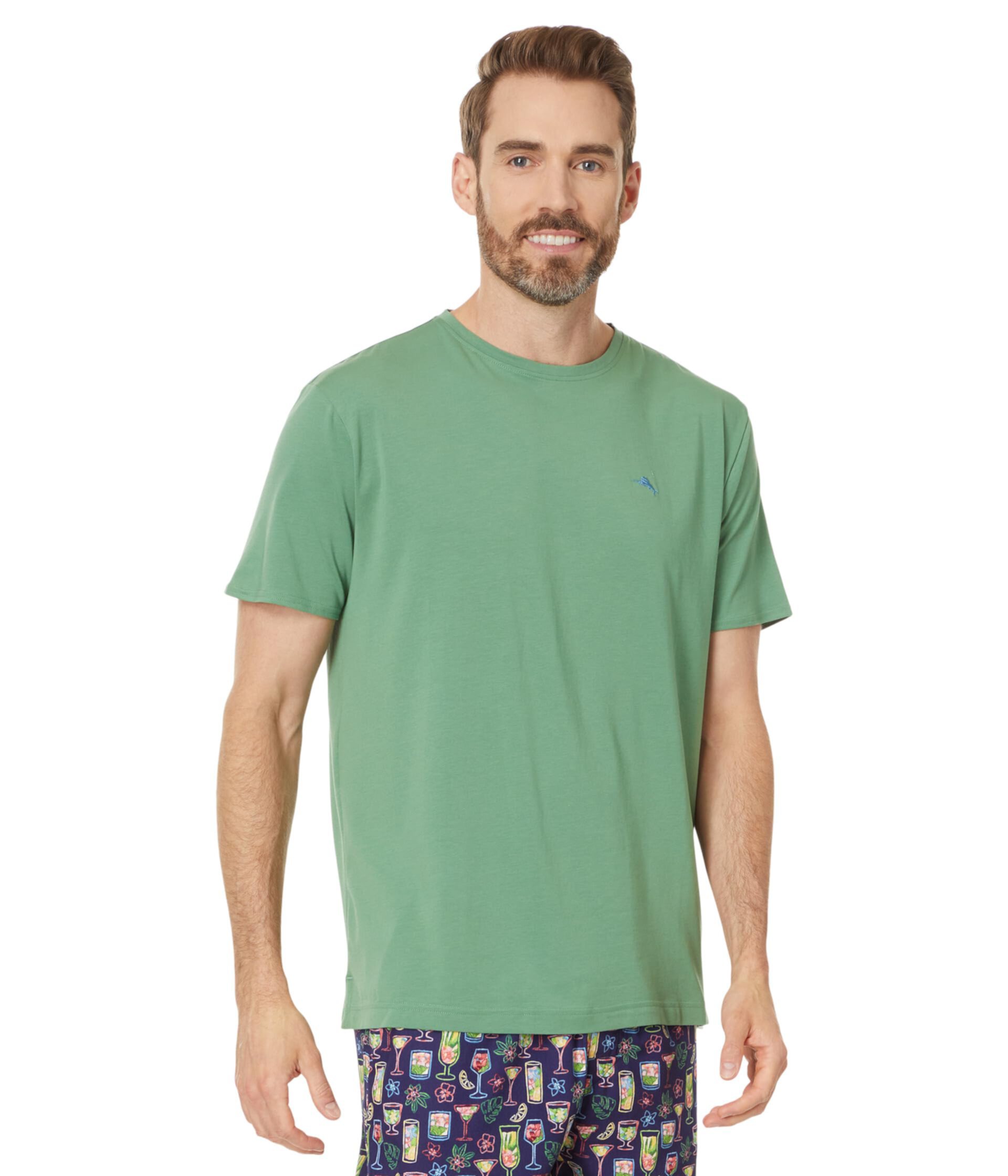 Мужская Повседневная рубашка Tommy Bahama Tee Shirt Short Sleeve Tommy Bahama