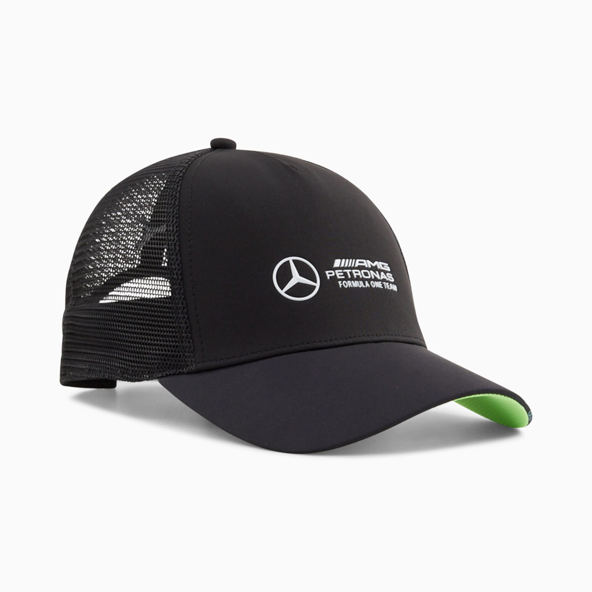 Кепка-тракер Mercedes-AMG Petronas F1® Neon Energy из переработанных материалов PUMA