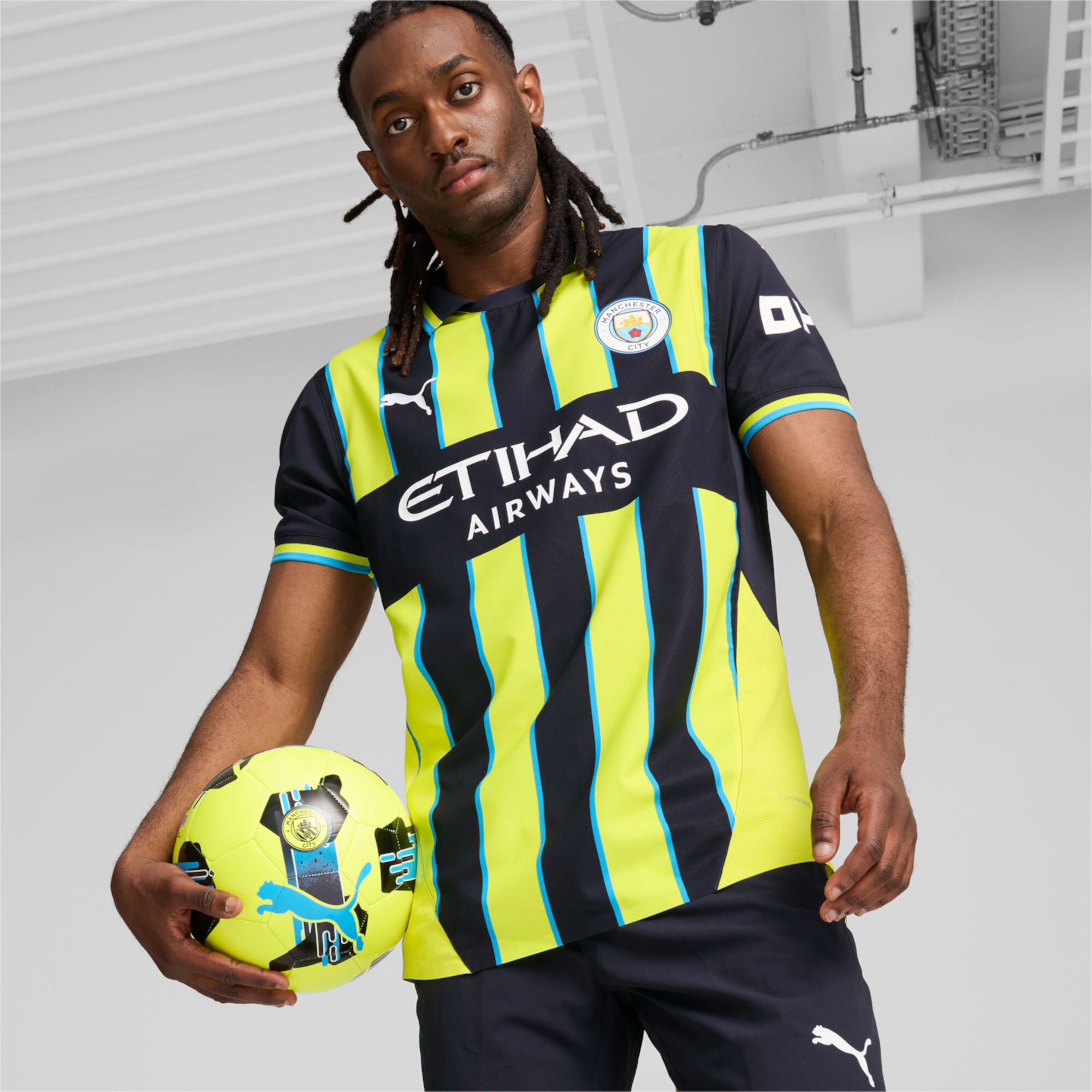 Мужское Джерси PUMA Manchester City 24/25 Away Authentic PUMA