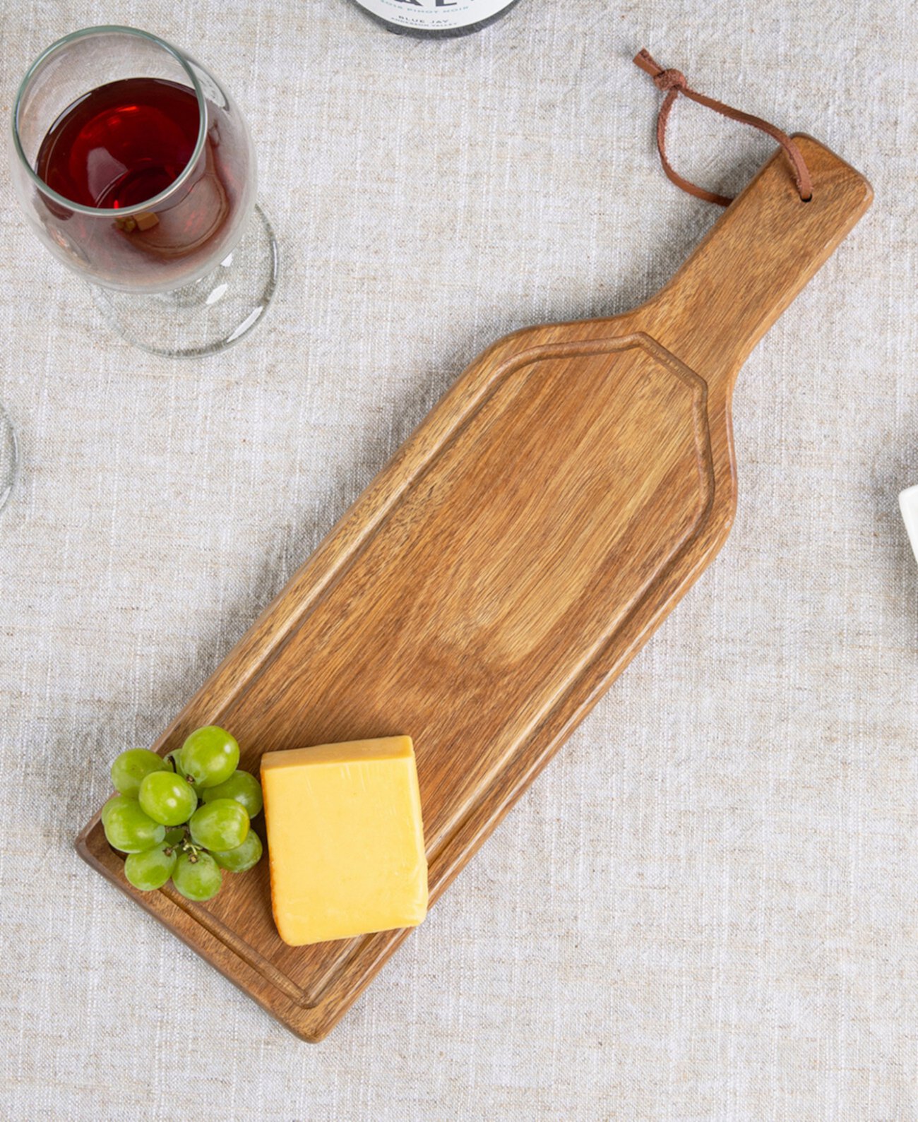 Botella AcaciaCheese Cutting Board Serving Tray TOSCANA