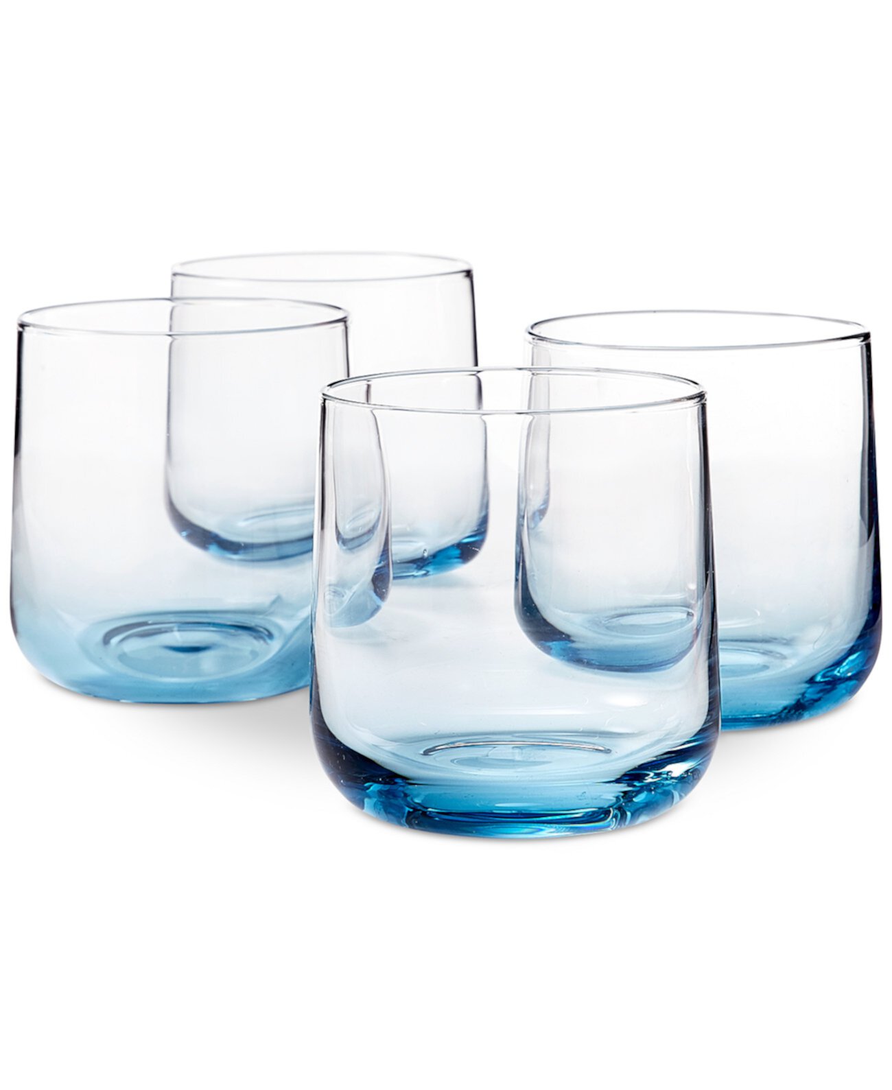 Gil Collection Ombre Double Old Fashioned Glasses, Set of 4, Created for Macy's The Cellar