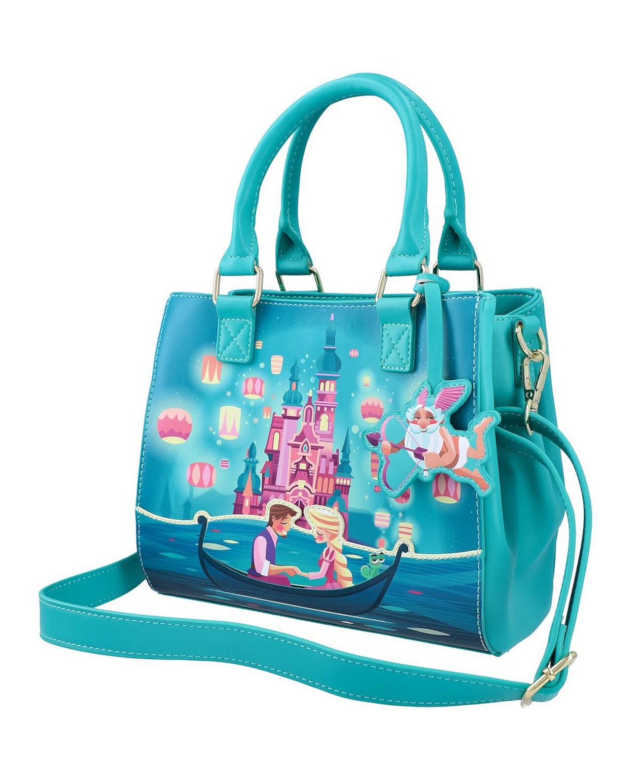 Сумка кросс-боди Loungefly Teal Tangled Castle Loungefly