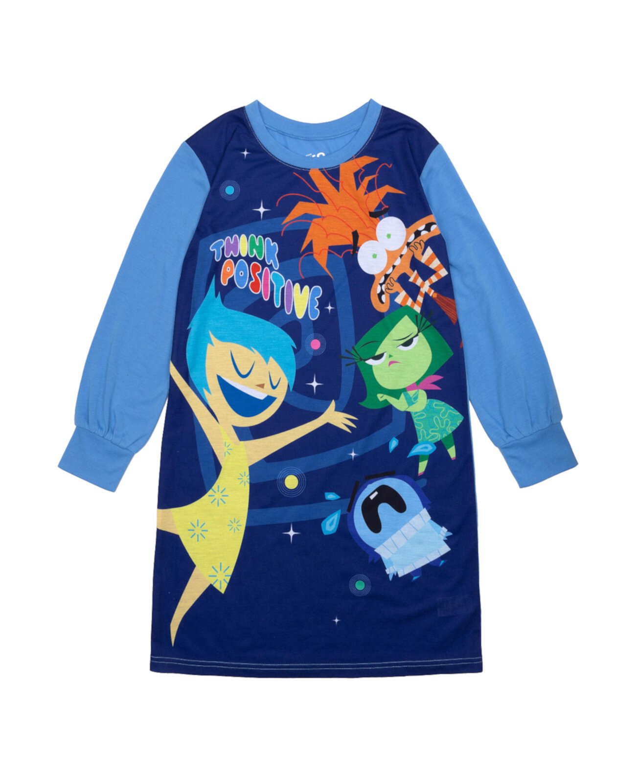 Детская Пижама Inside Out Big Girl Long Sleeve Inside Out