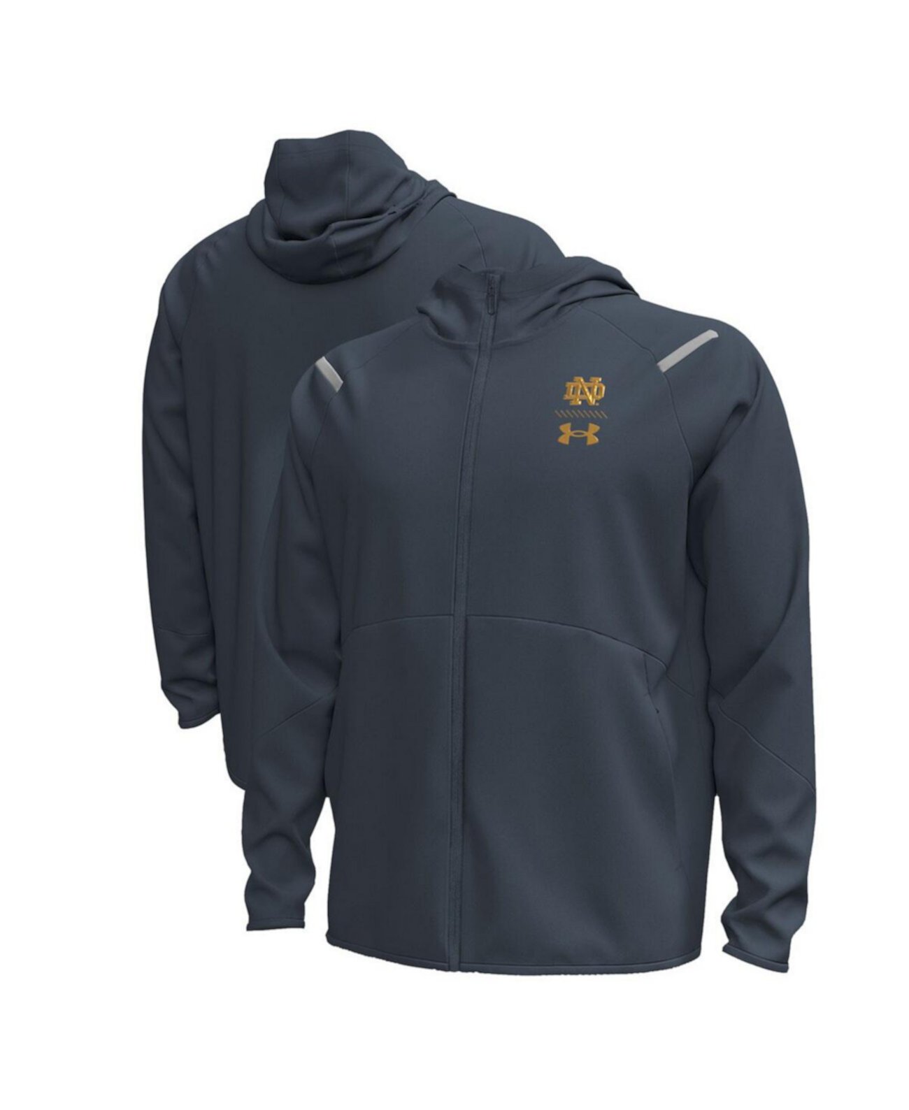 Мужская Повседневная куртка Under Armour Notre Dame Fighting Irish 2024 Shamrock Series Under Armour