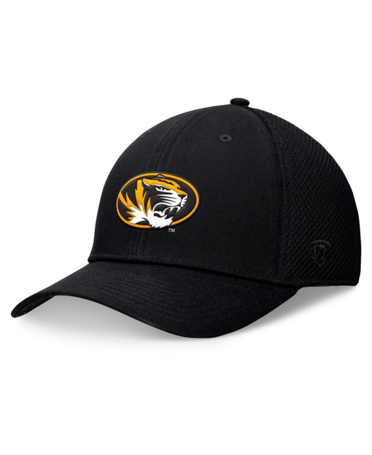 Бейсболка Top of the World Spacer Flex Men's Black Missouri Tigers Top of the World