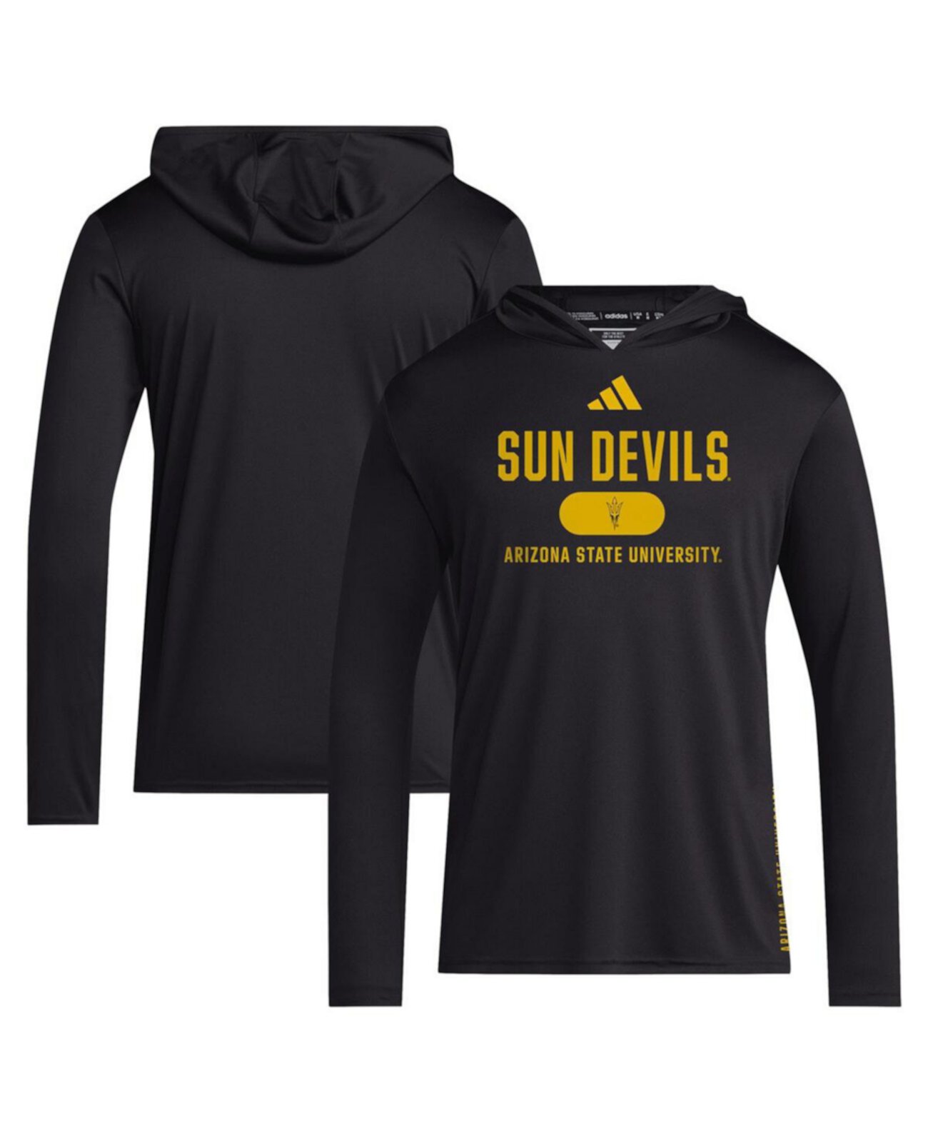 Мужская Джерси Adidas Arizona State Sun Devils 2024 Sideline с капюшоном Adidas