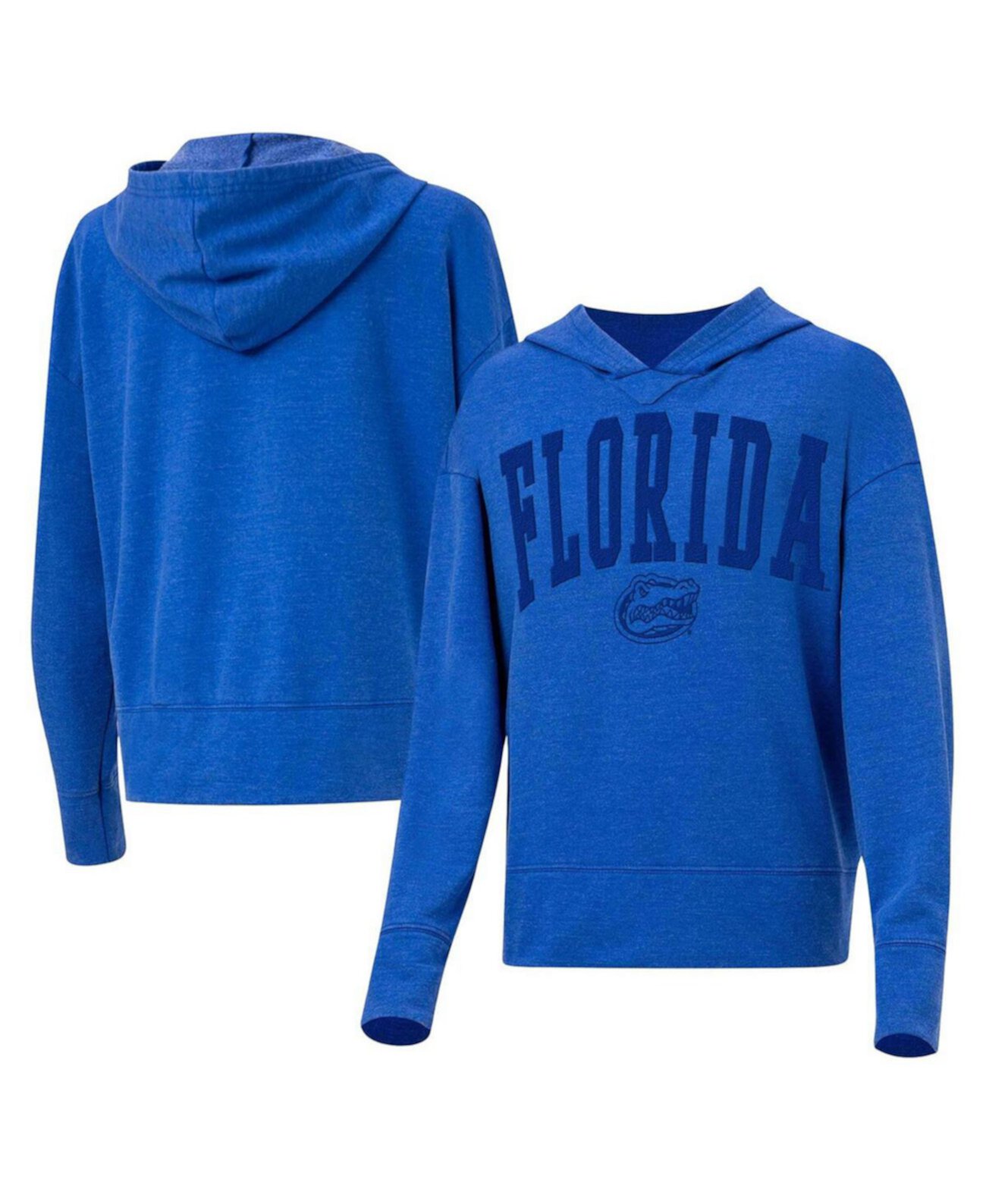 Женская Джерси Concepts Sport Florida Gators Volley Long Sleeve Hoodie T-Shirt Concepts Sport