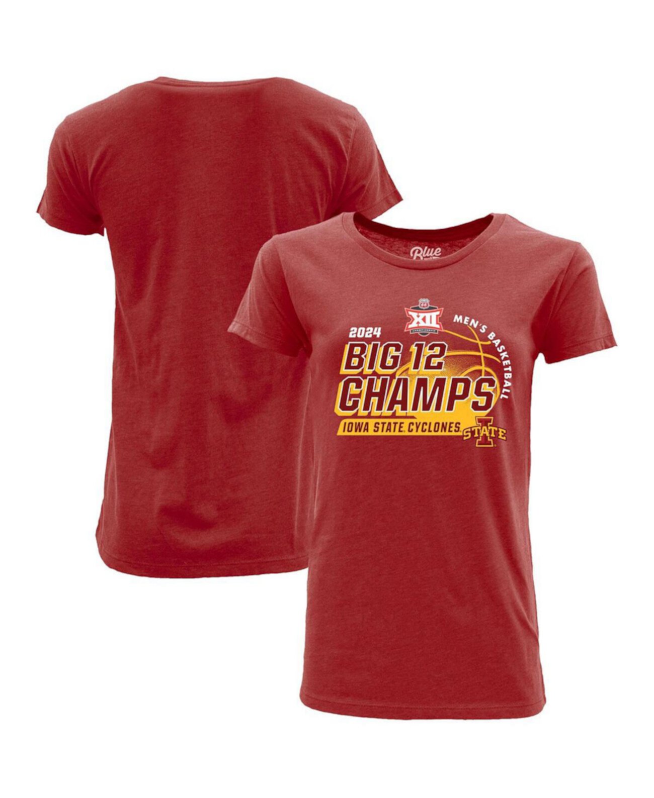  Джерси Blue 84 Iowa State Cyclones 2024 Big 12 Men's Basketball Conference Tournament Champions Blue 84