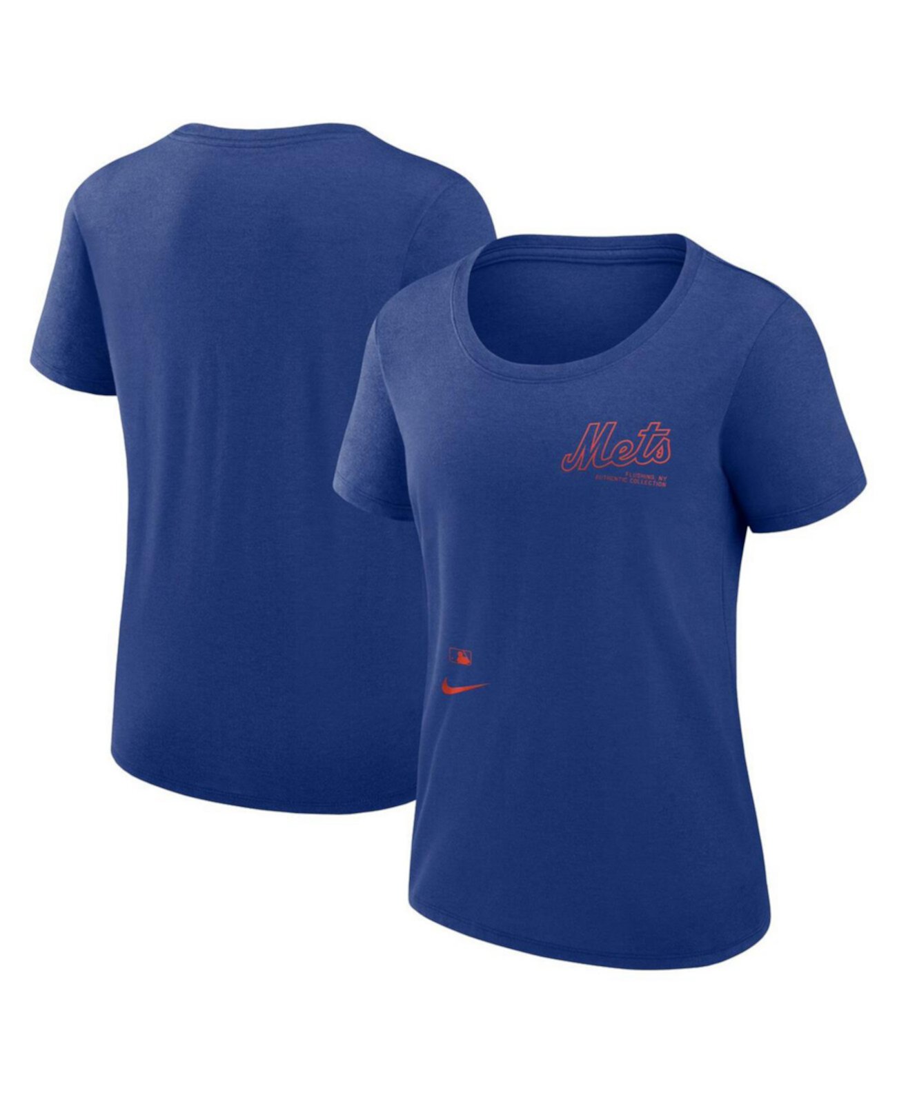 Женская футболка Nike New York Mets с круглым вырезом и технологией Dri-FIT Nike