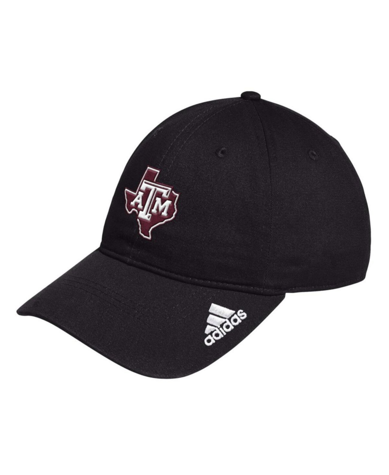 Бейсболка Adidas Men's Texas A M Aggies Locker Room Logo Slouch Adjustable Adidas