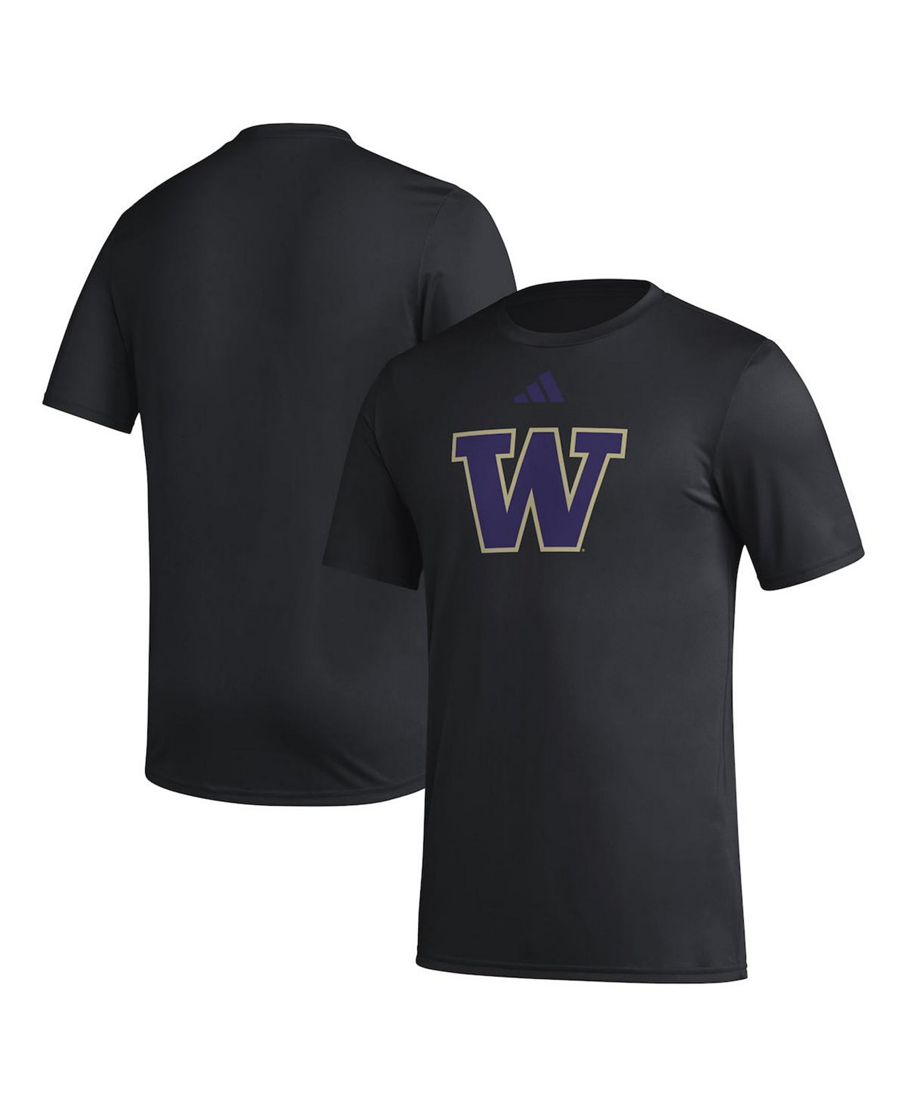 Мужская Джерси Adidas Washington Huskies Primary Locker Logo Pre-Game Adidas