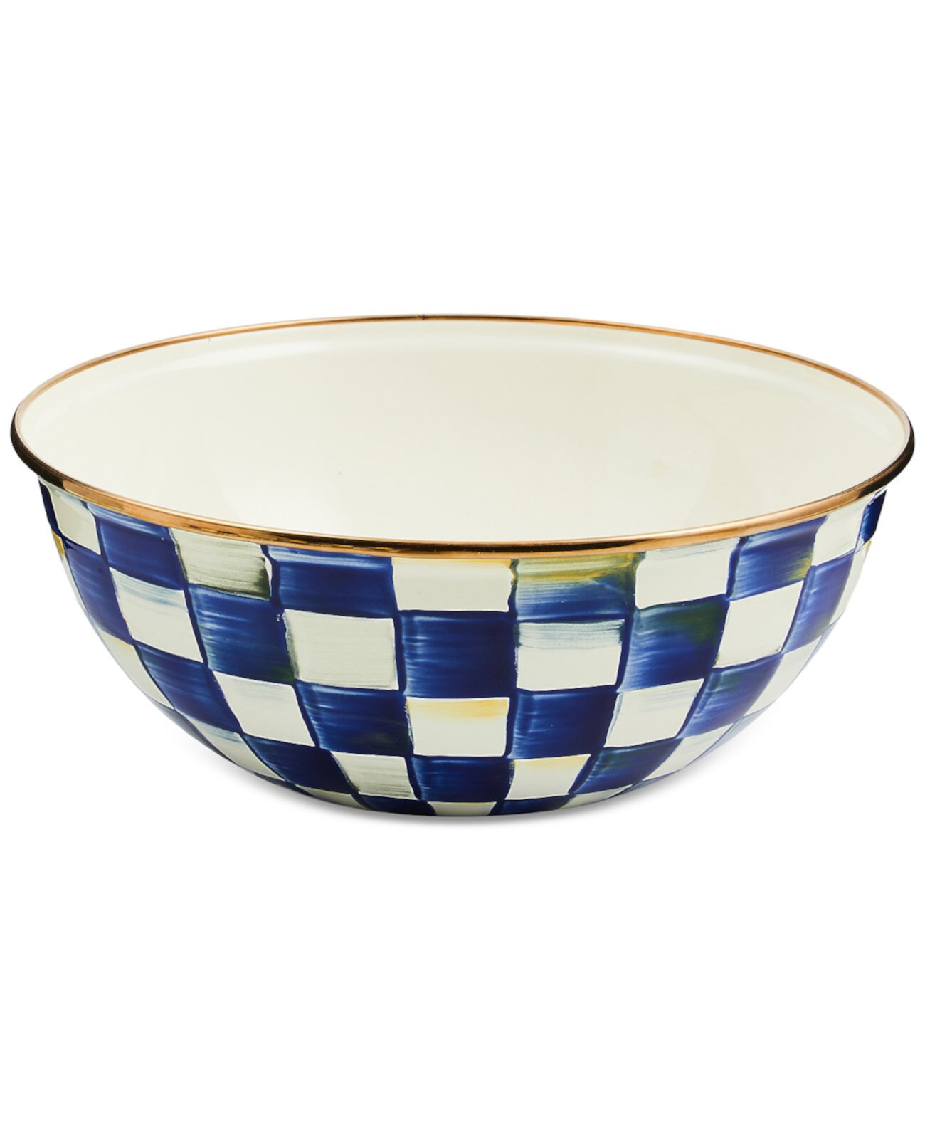 Royal Check Medium Everyday Bowl, 80-oz. MacKenzie-Childs