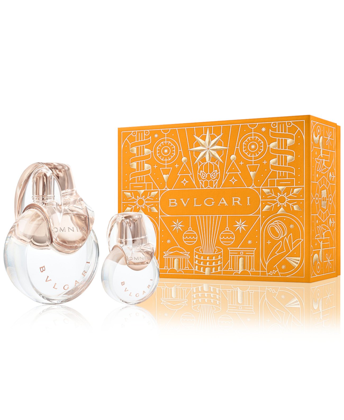 Набор из 2-х предметов Omnia Crystalline Eau de Toilette, 100 мл + 15 мл, цветочные ноты Bvlgari