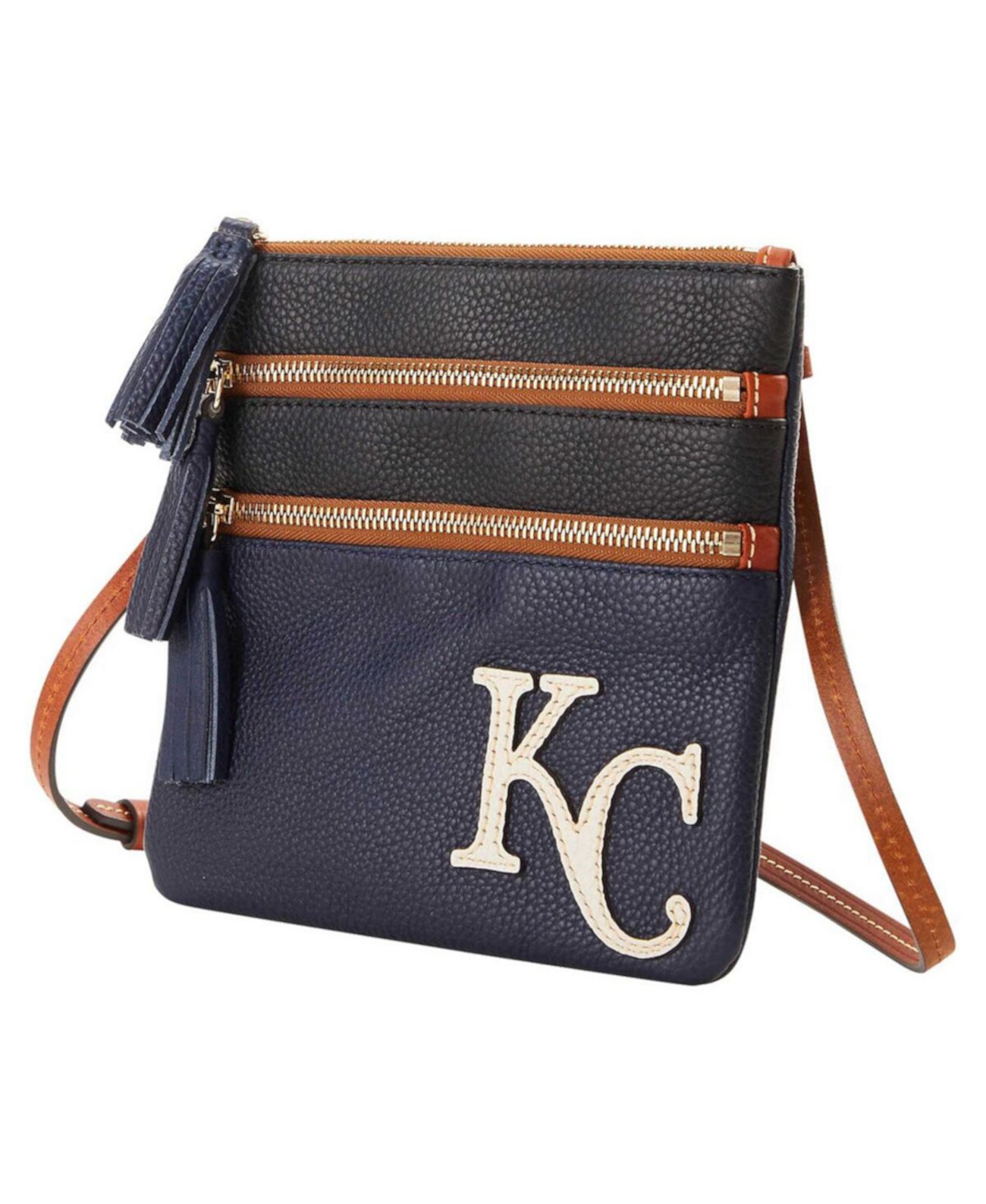 Сумка кросс-боди Dooney & Bourke Kansas City Royals Infield Triple Zip Dooney & Bourke