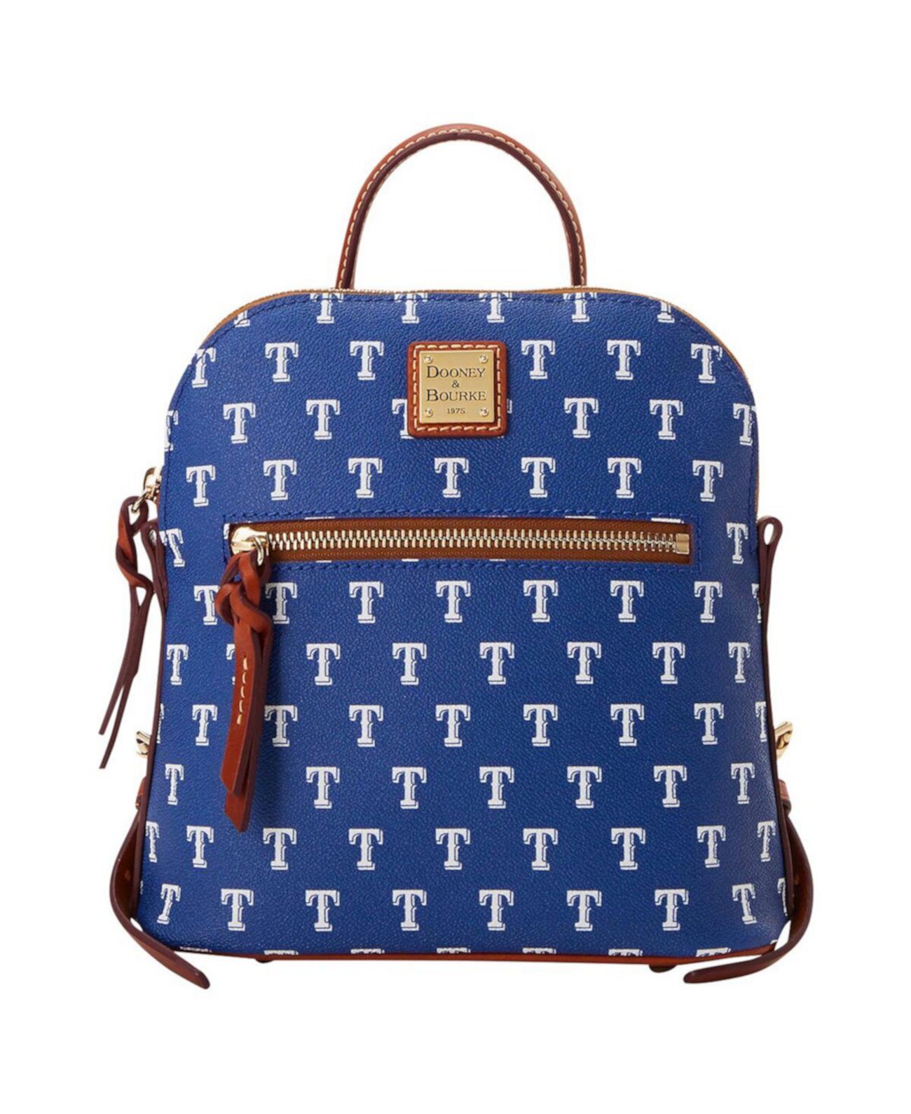 Компактный рюкзак Texas Rangers с регулируемыми лямками и множеством отделений Dooney & Bourke