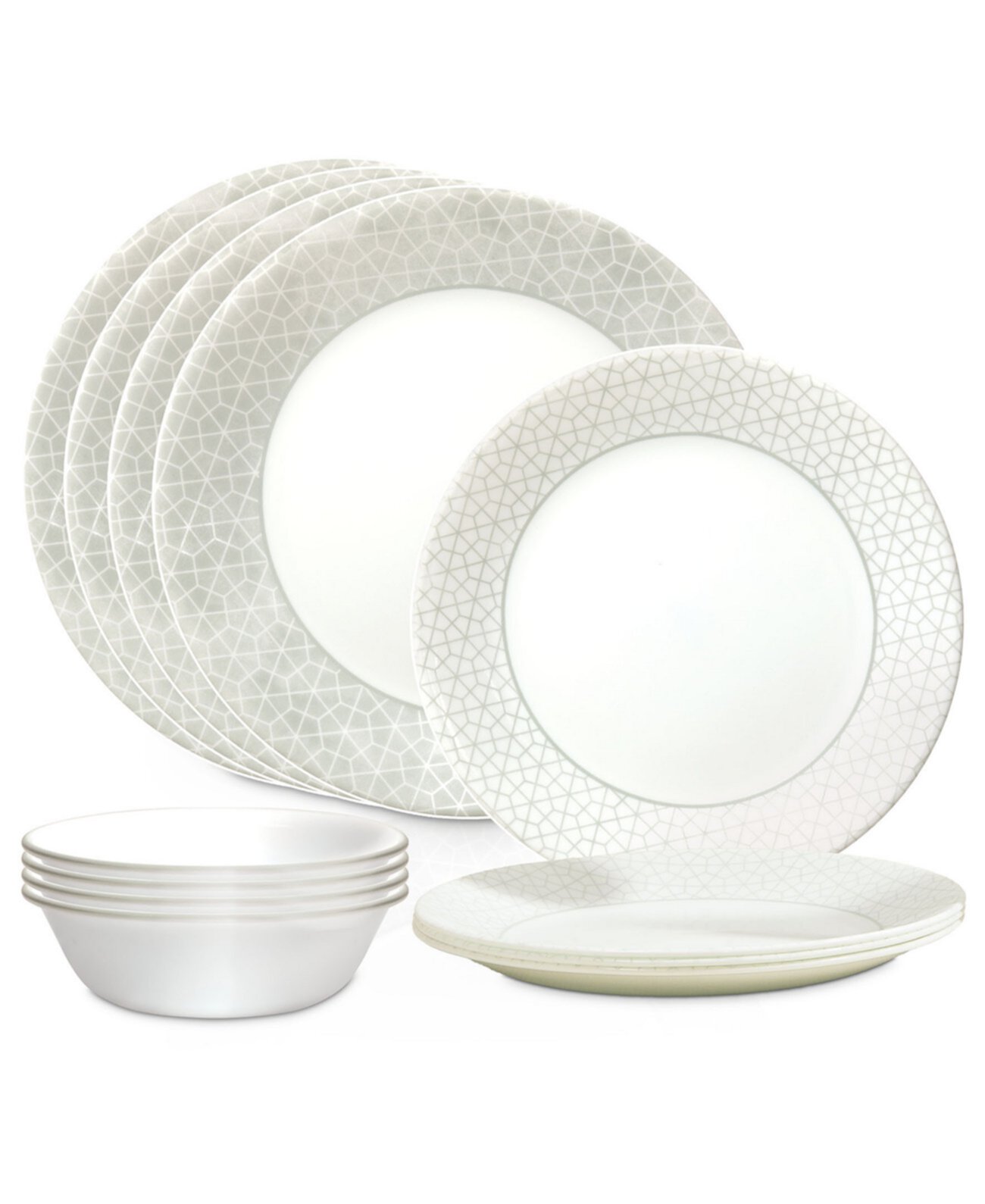 Vitrelle Signature Knox 12 Pc. Dinnerware Set, Service for 4 Corelle