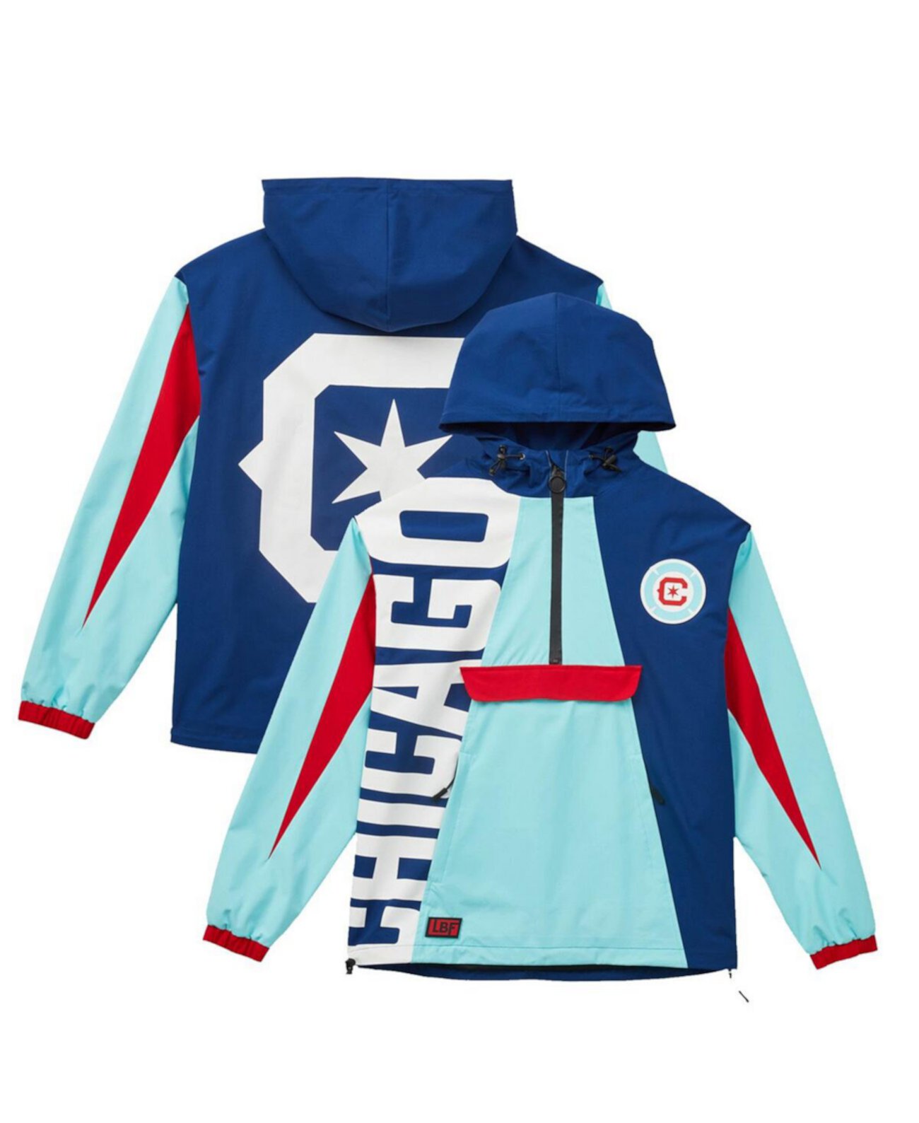  Повседневные куртки Live Breathe Futbol Tekker Half-Zip Anorak Jacket Live Breathe Futbol