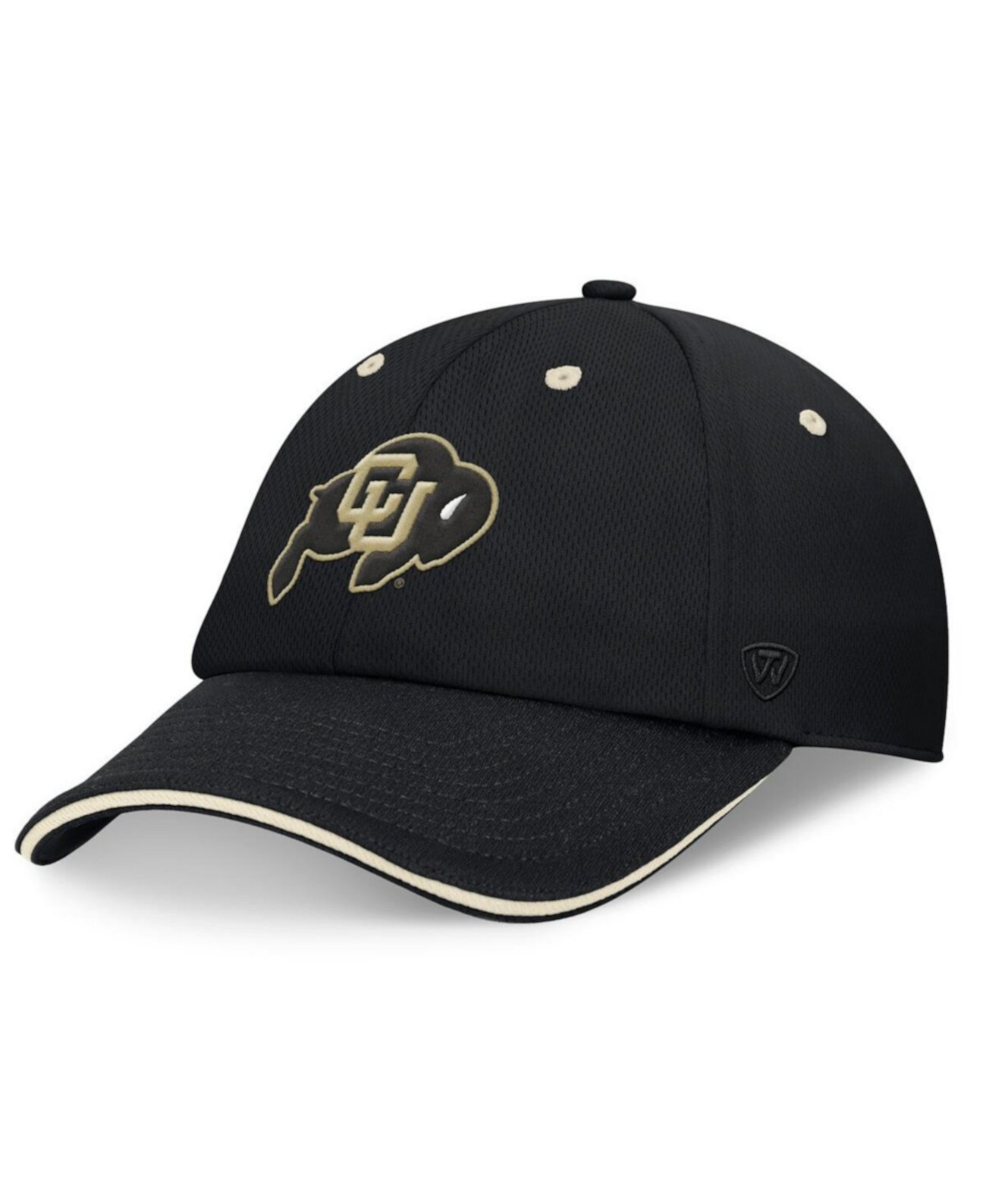 Бейсболка Top of the World Men's Black Colorado Buffaloes Release Adjustable Hat Top of the World