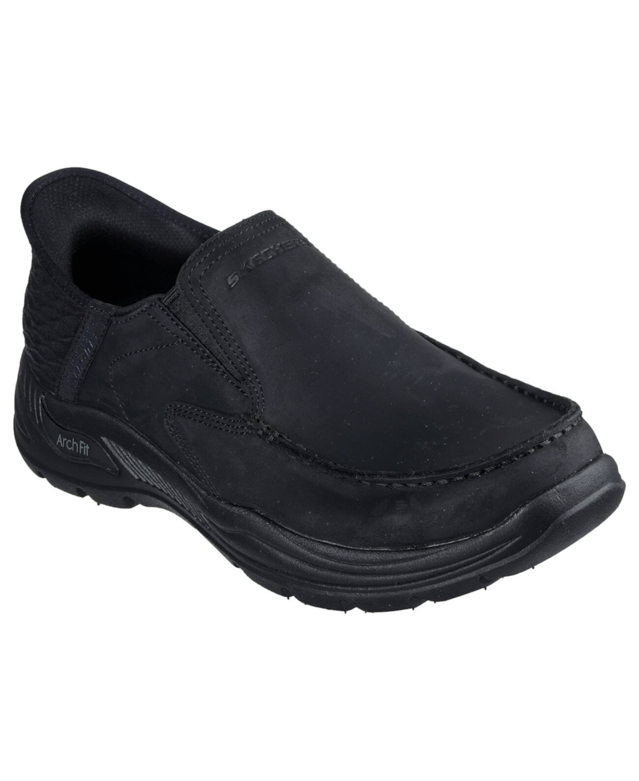 Мужские Повседневные кроссовки SKECHERS Motley Leather Low Slip-On SKECHERS