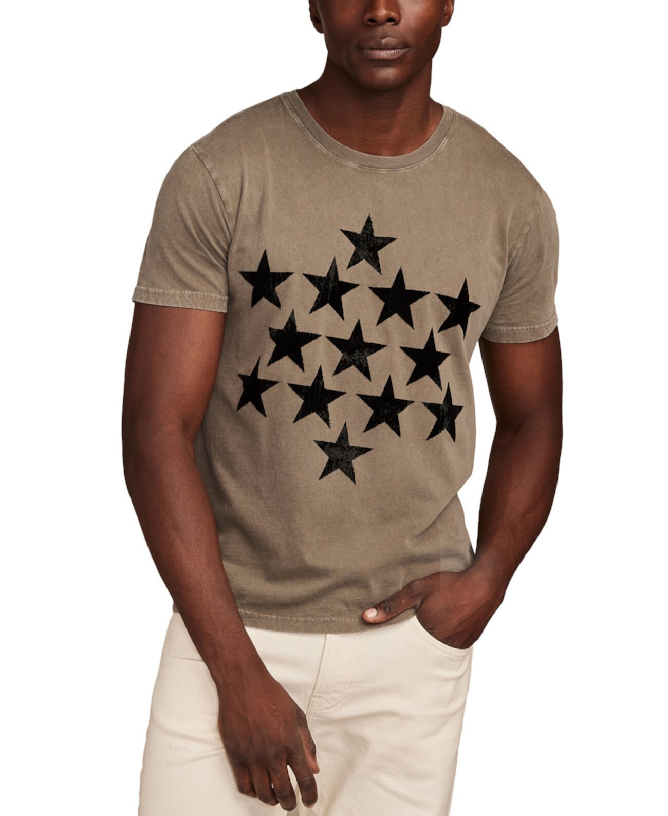 Мужская Футболка Lucky Brand Army Stars Lucky Brand