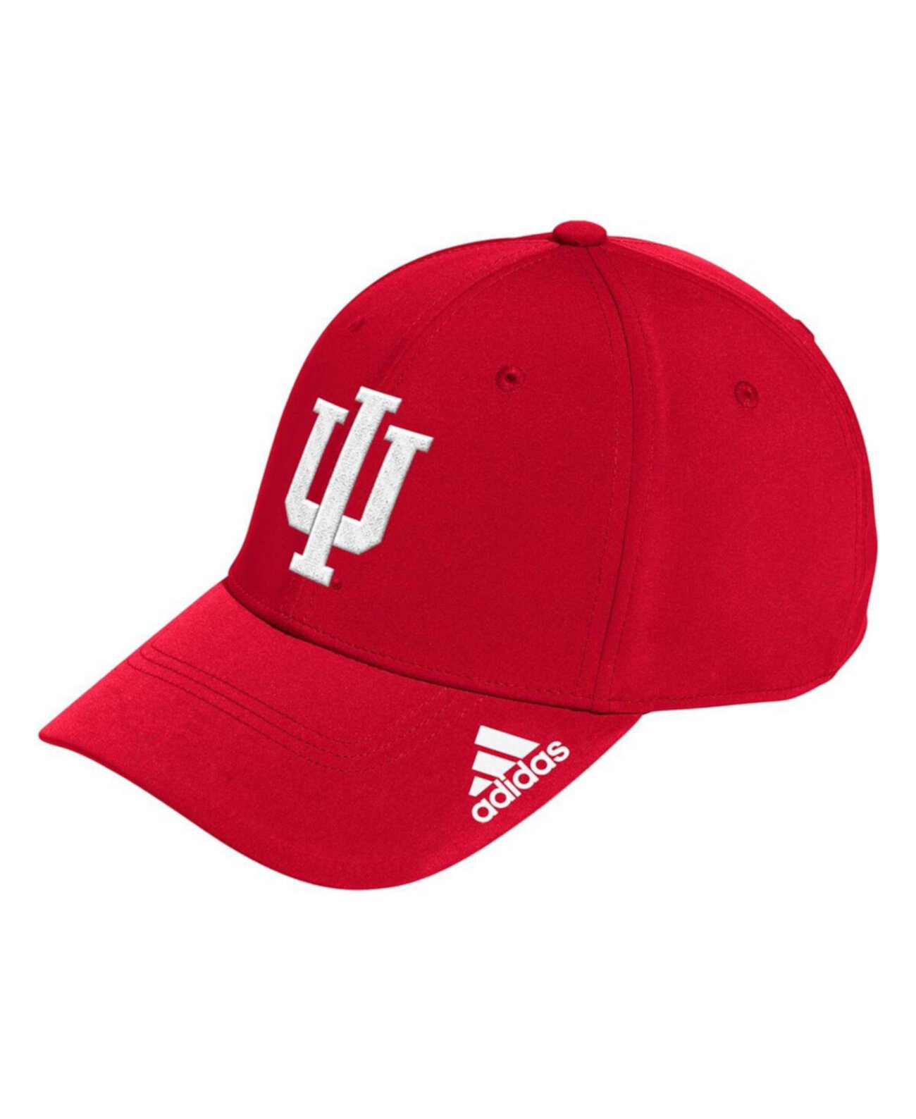 Бейсболка Adidas Men's Crimson Indiana Hoosiers Locker Room Logo Flex Hat Adidas