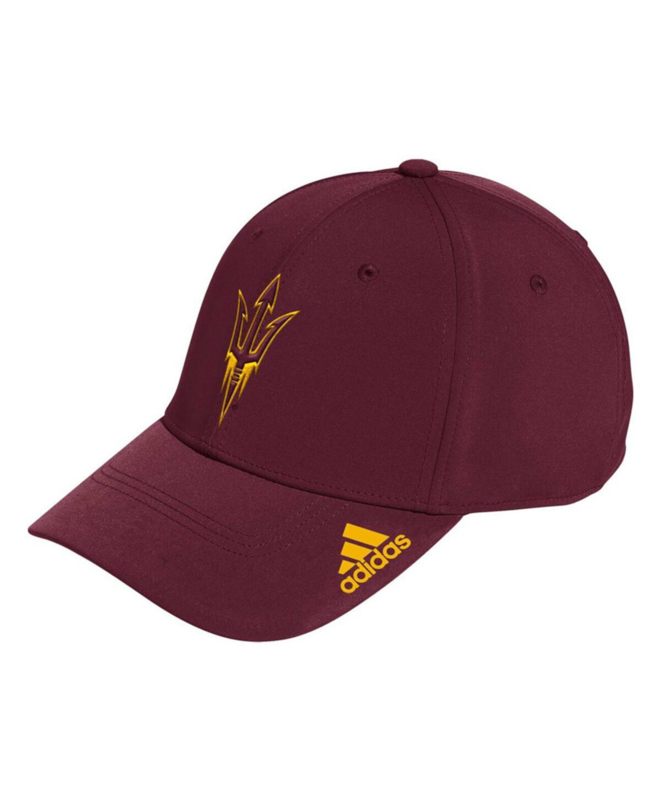 Бейсболка Adidas Men's Maroon Arizona State Sun Devils Locker Room Logo Flex Hat Adidas