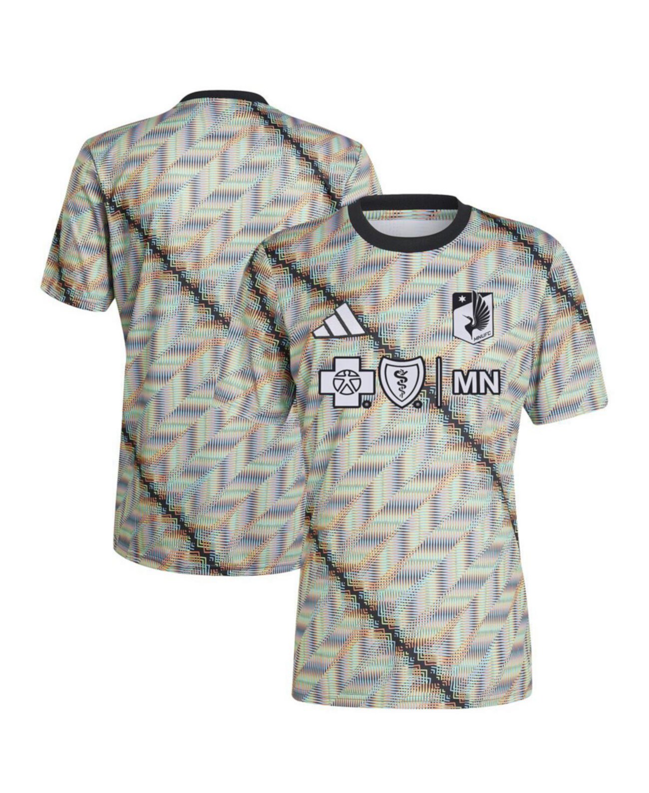 Мужская Джерси Adidas Minnesota United FC 2024 Hispanic Heritage Pre-Match Top Adidas