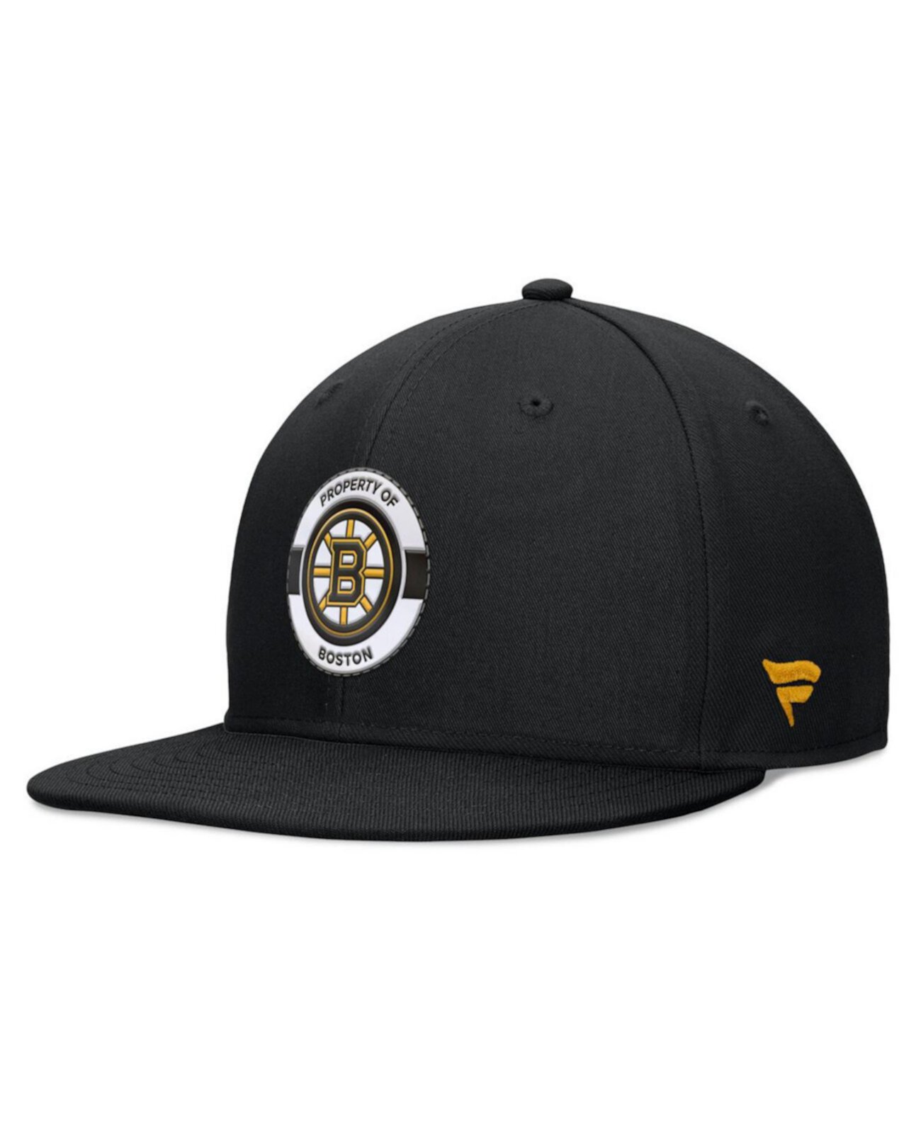 Мужская черная бейсболка Boston Bruins Authentic Pro Training Camp с регулируемым размером Fanatics