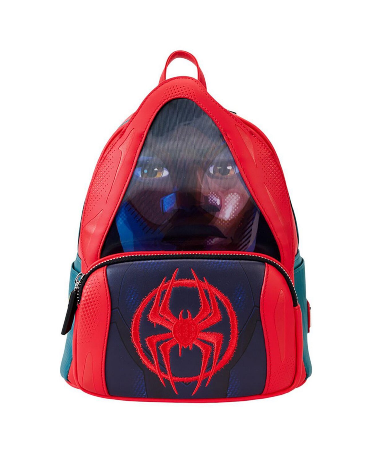 Рюкзак повседневный Loungefly Spider-Man: Across the Spider-Verse Hoodie Cosplay Mini Loungefly