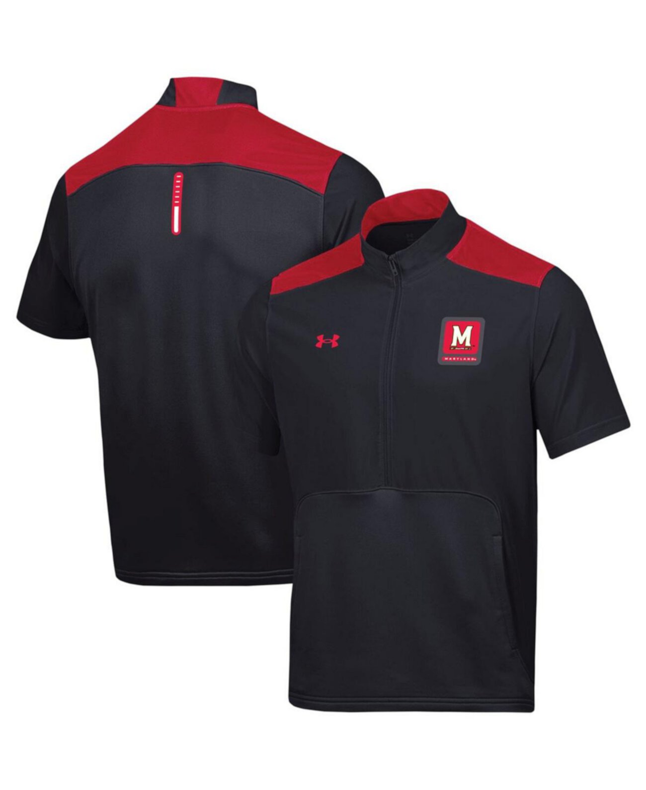 Мужское Худи Under Armour Maryland Terrapins Motivate Half-Zip Under Armour