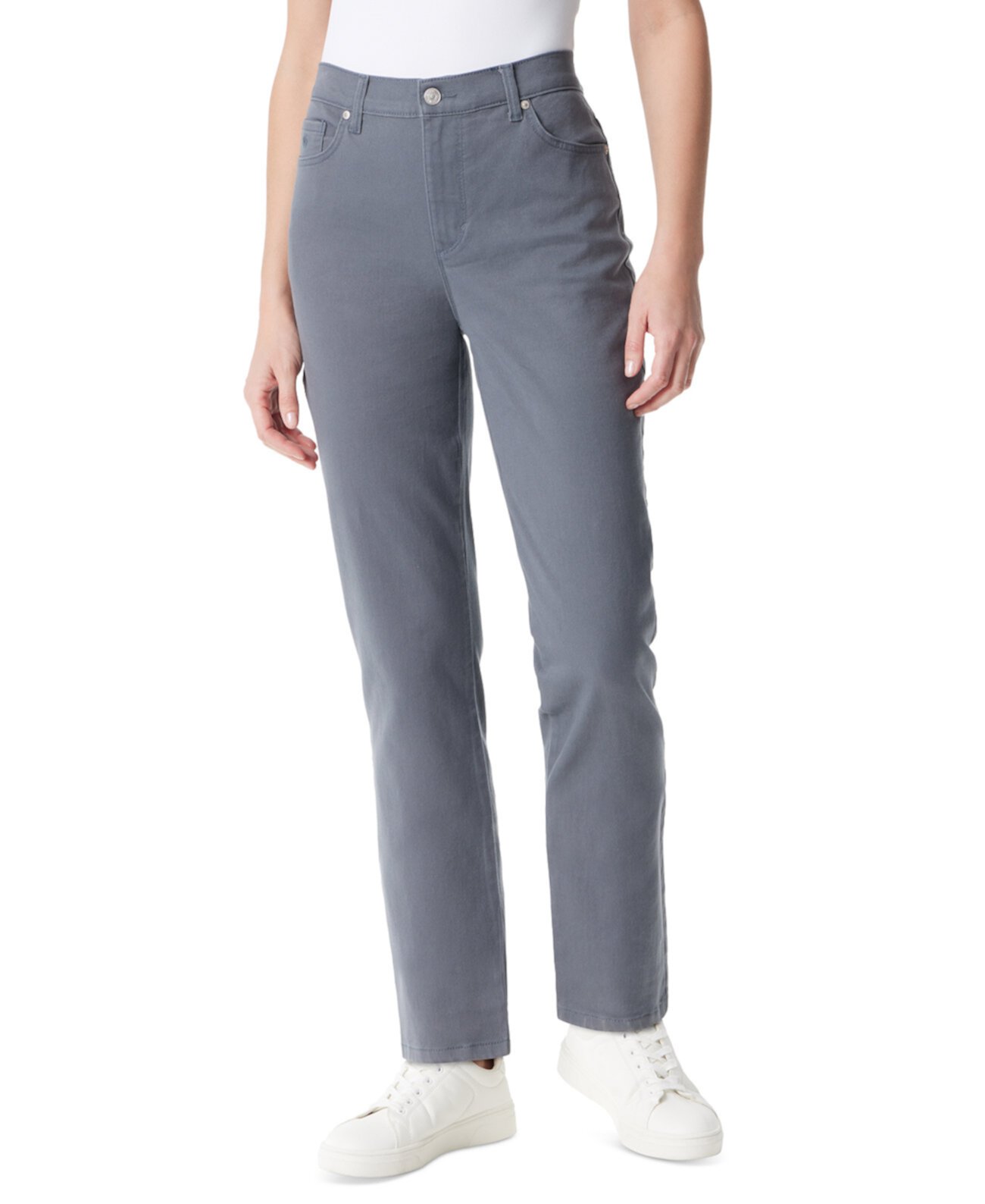 Women's Amanda Colored Twill Straight-Leg Jeans, in Regular & Short Gloria Vanderbilt