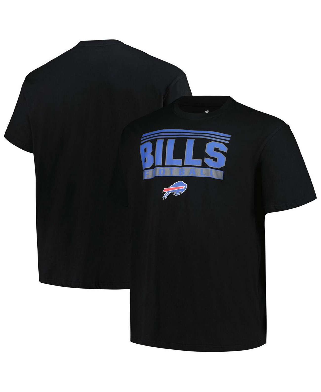 Мужская Джерси Fanatics Black Buffalo Bills Big Tall Pop Fanatics