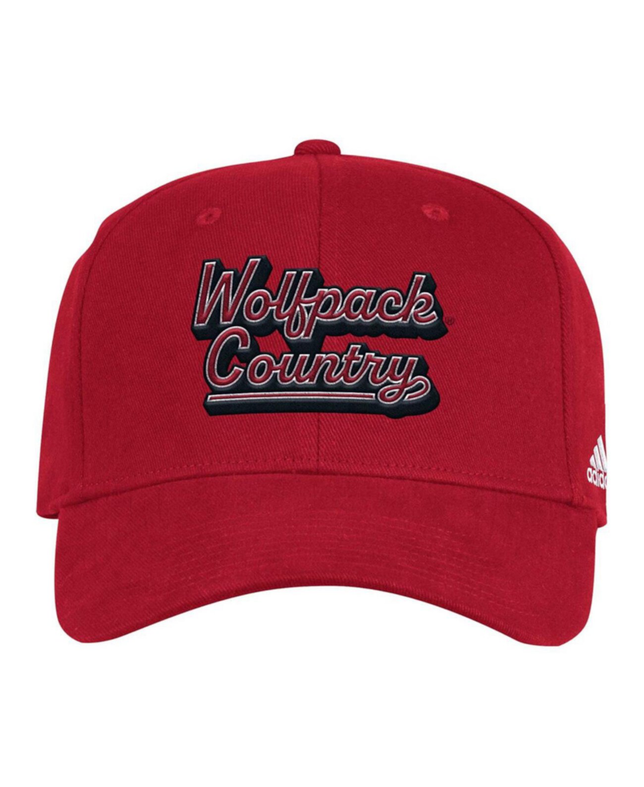 Бейсболка Adidas Men's Red NC State Wolfpack Chant Flex Hat Adidas