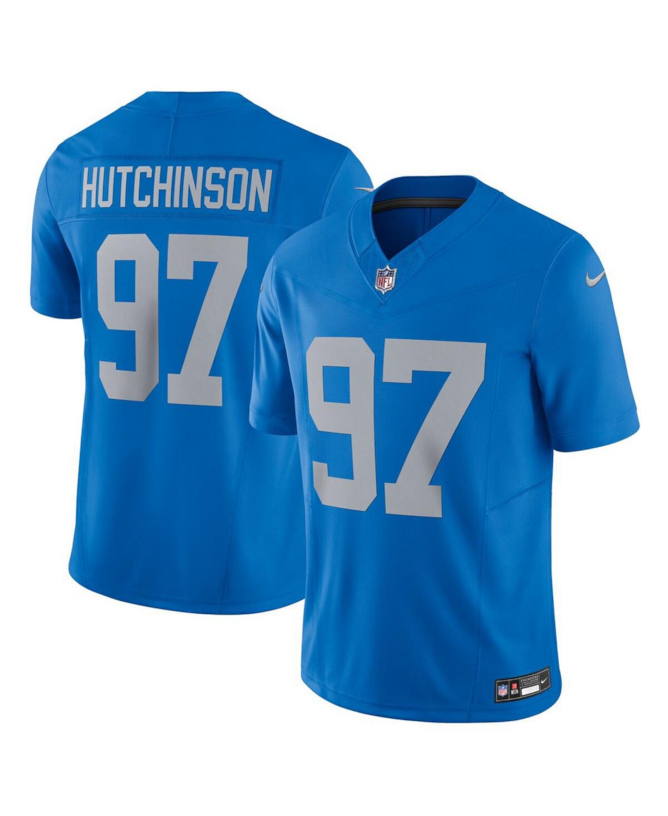 Мужское Джерси Nike Alternate Limited Aidan Hutchinson Detroit Lions Fanatics