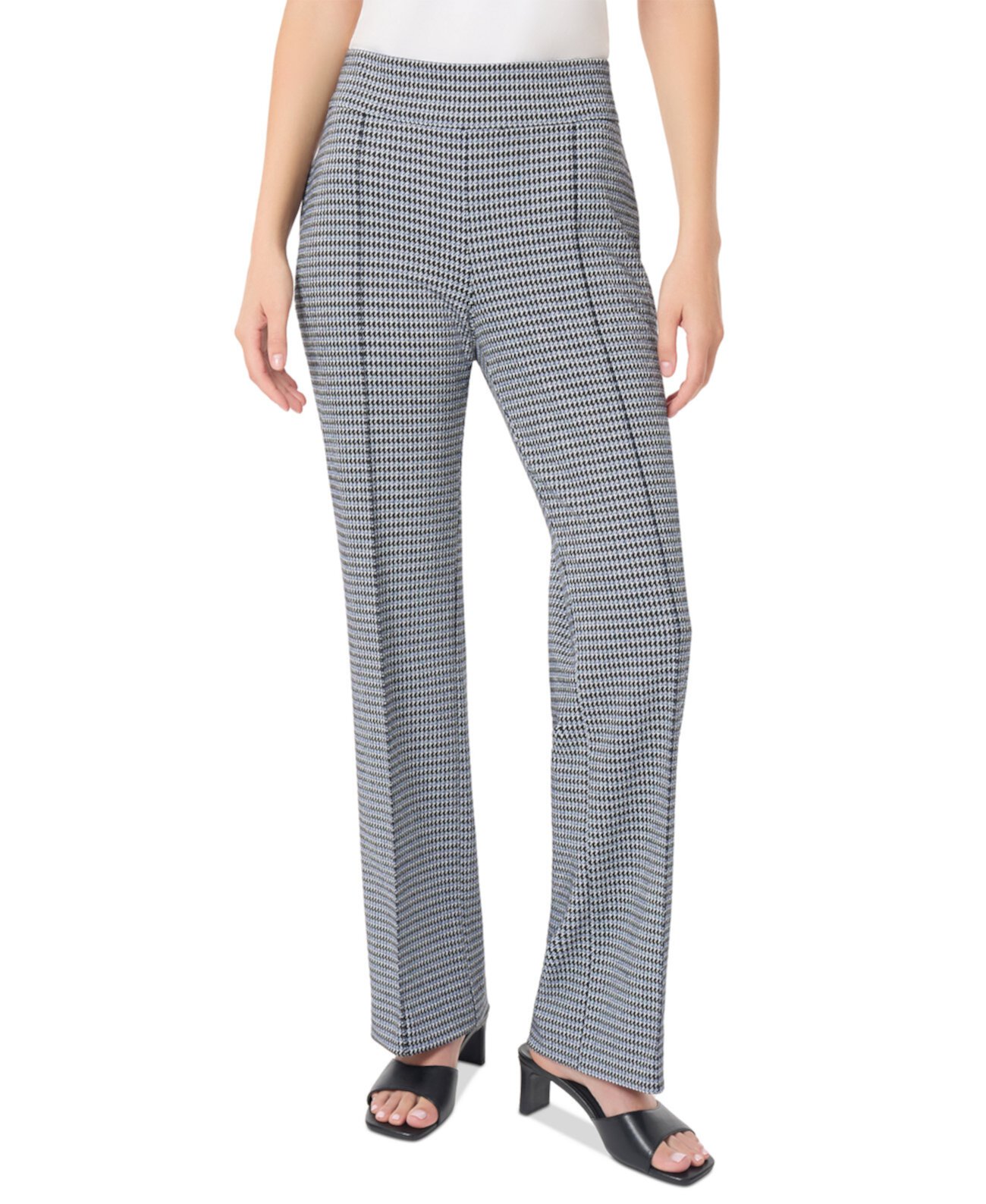 Женские Повседневные брюки Jones New York Petite Printed Pull-On Seamed Wide-Leg Trousers Jones New York