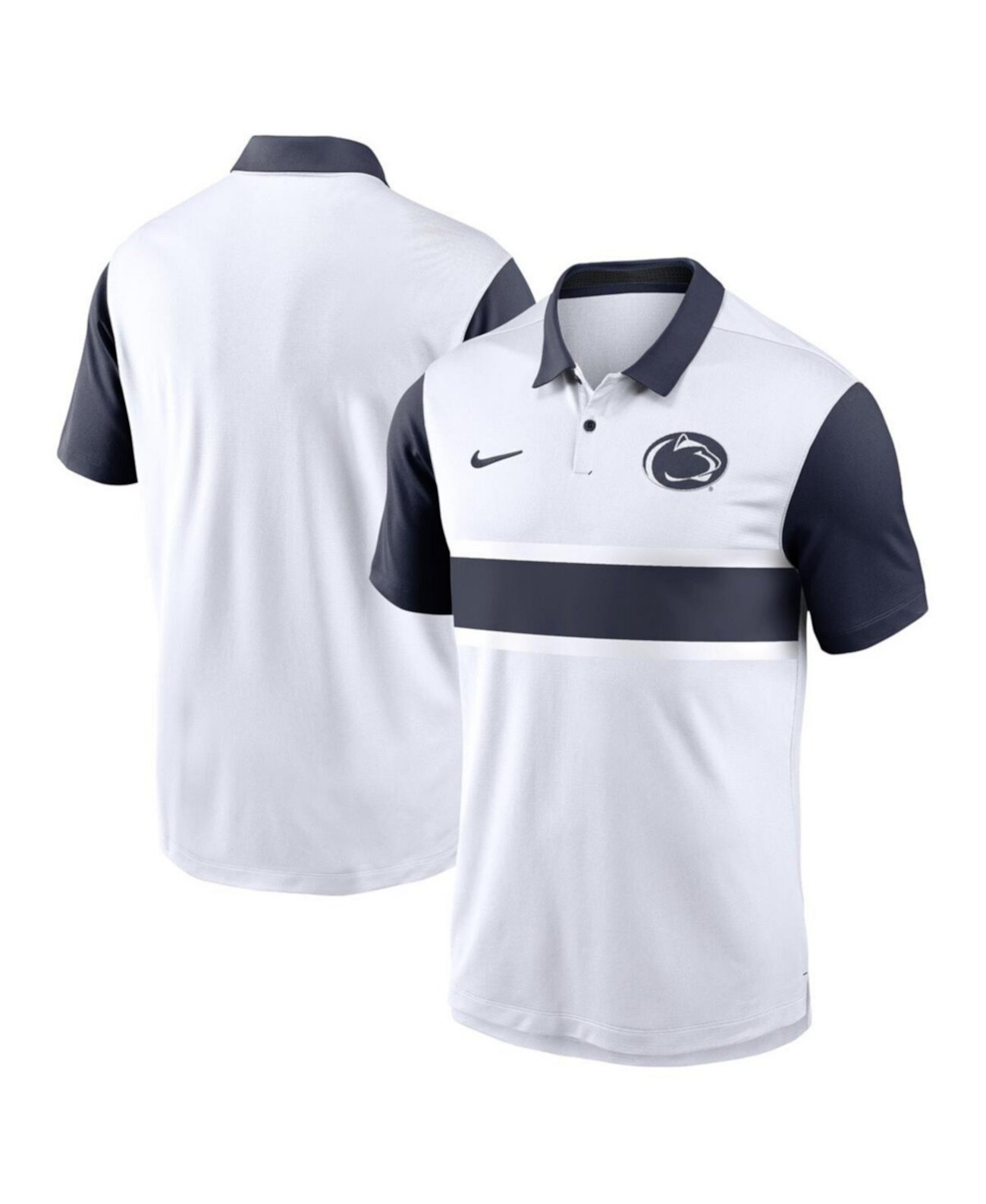 Мужская белая поло Nike Penn State Nittany Lions с технологией Dri-FIT для активного отдыха Nike