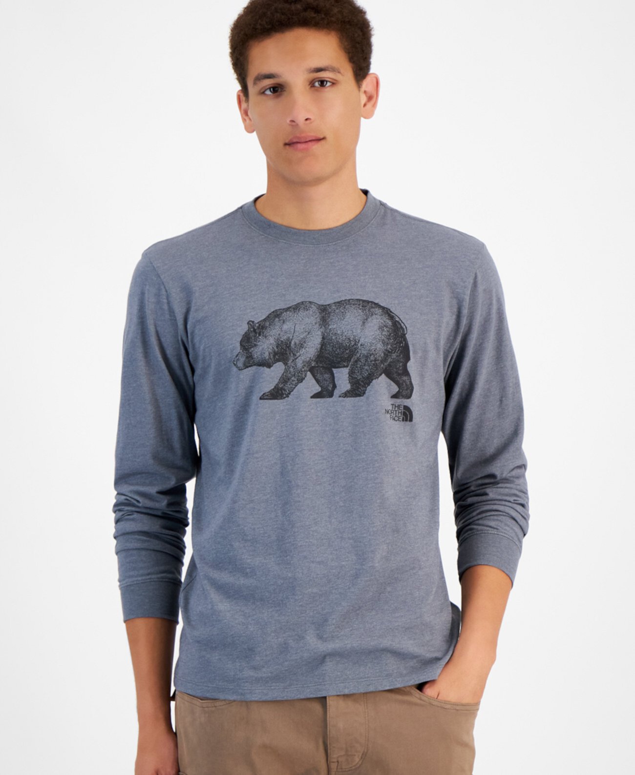 Мужская Футболка The North Face Bear On The Move Long-Sleeve The North Face