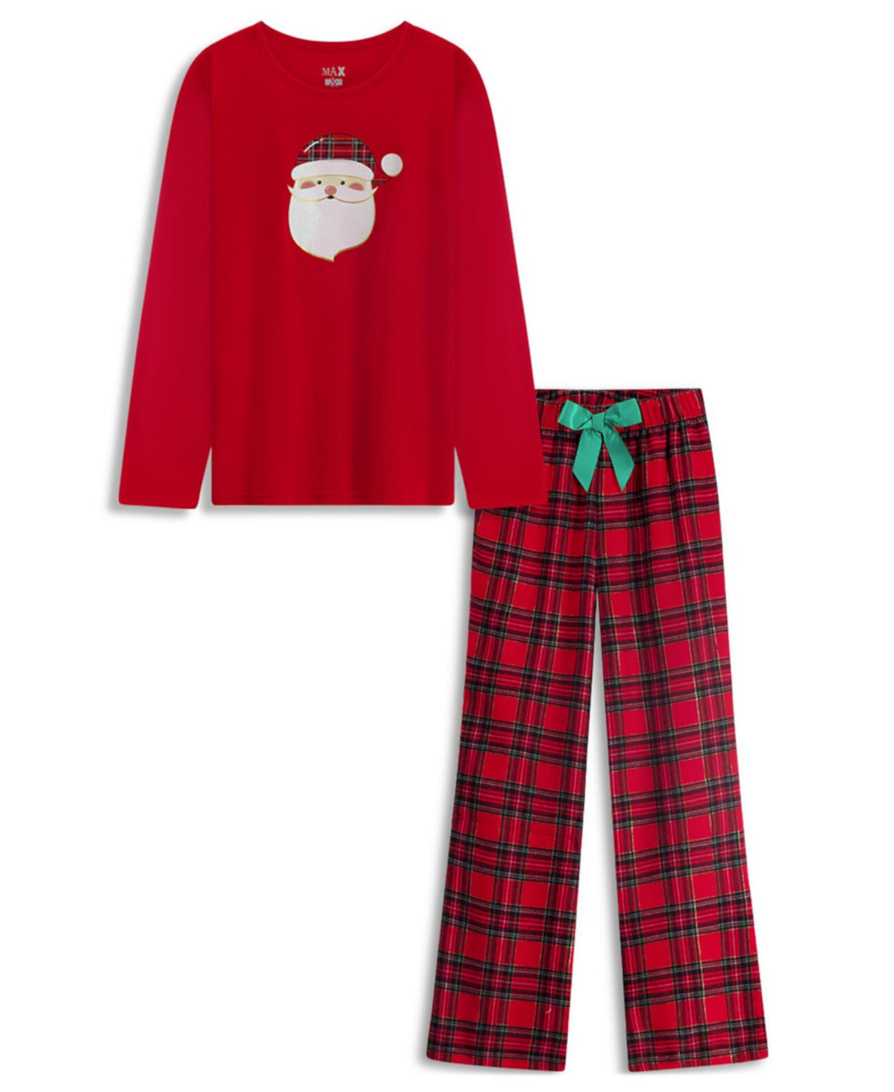 Детские Пижамы Max & Olivia Holiday Plaid 2pc Pajama Set Max & Olivia