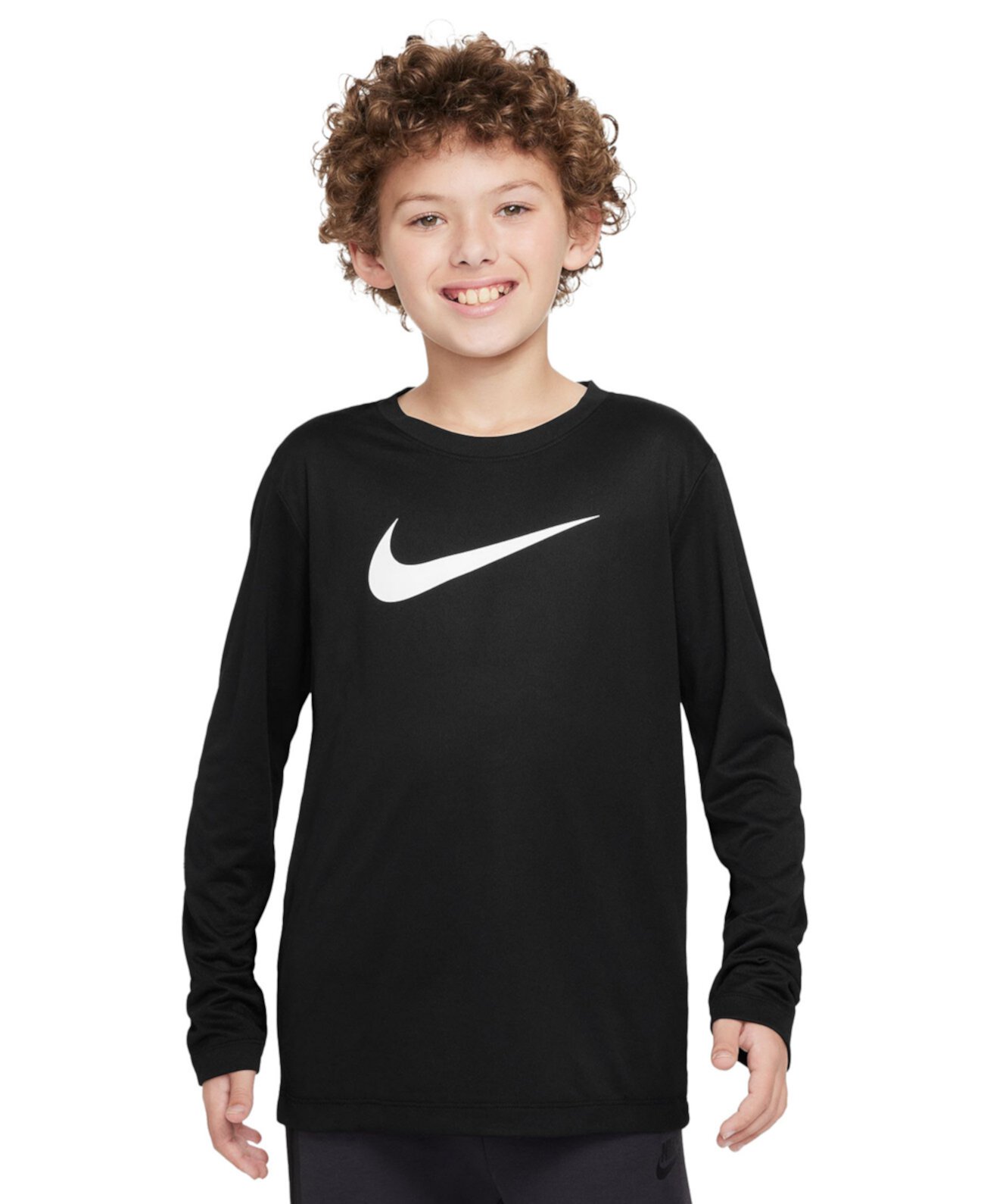 Детская Футболка Nike Big Kids Legend Dri-FIT Long-Sleeve Nike