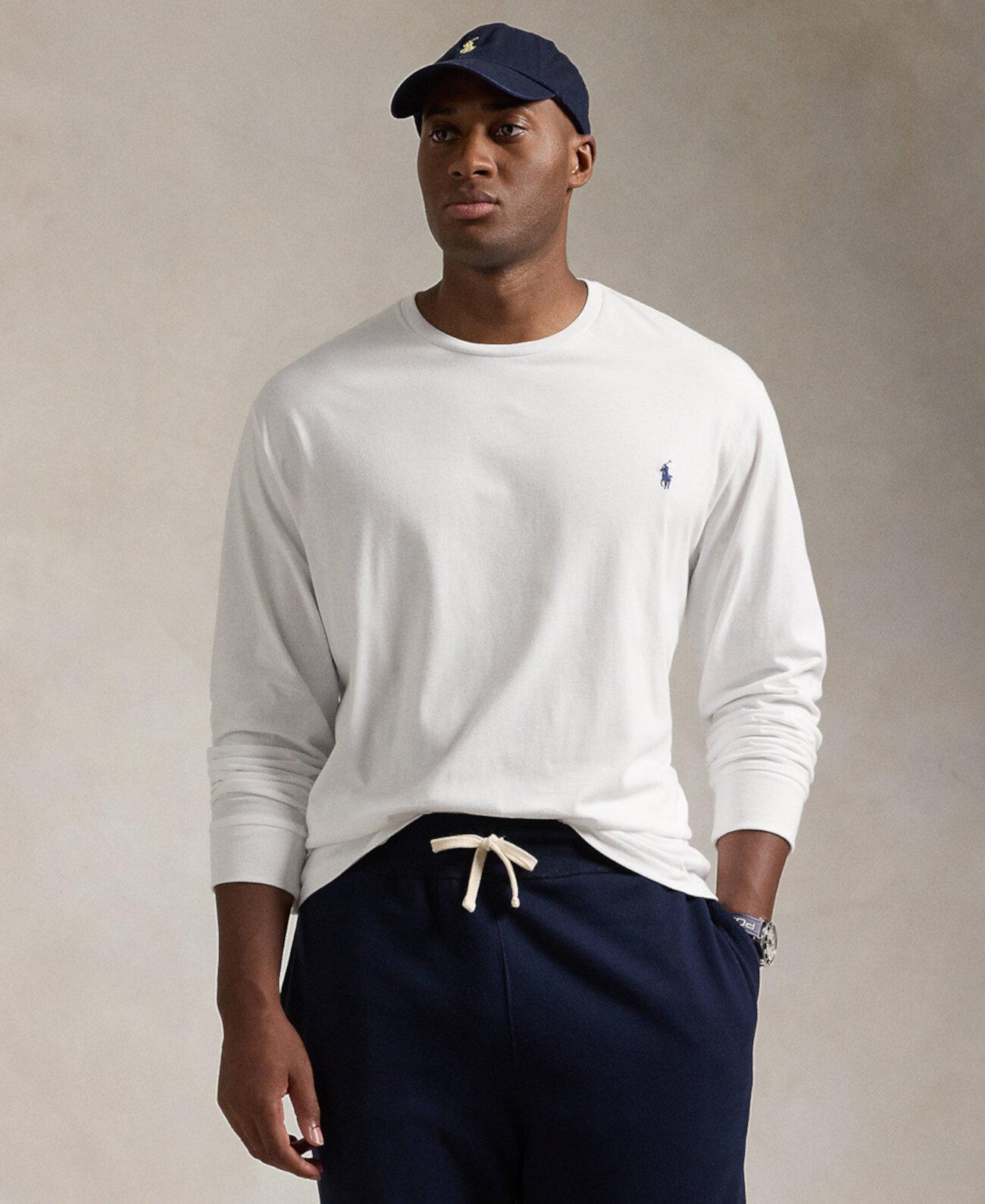 Мужская Футболка Polo Ralph Lauren Big & Tall Classic-Fit Polo Ralph Lauren